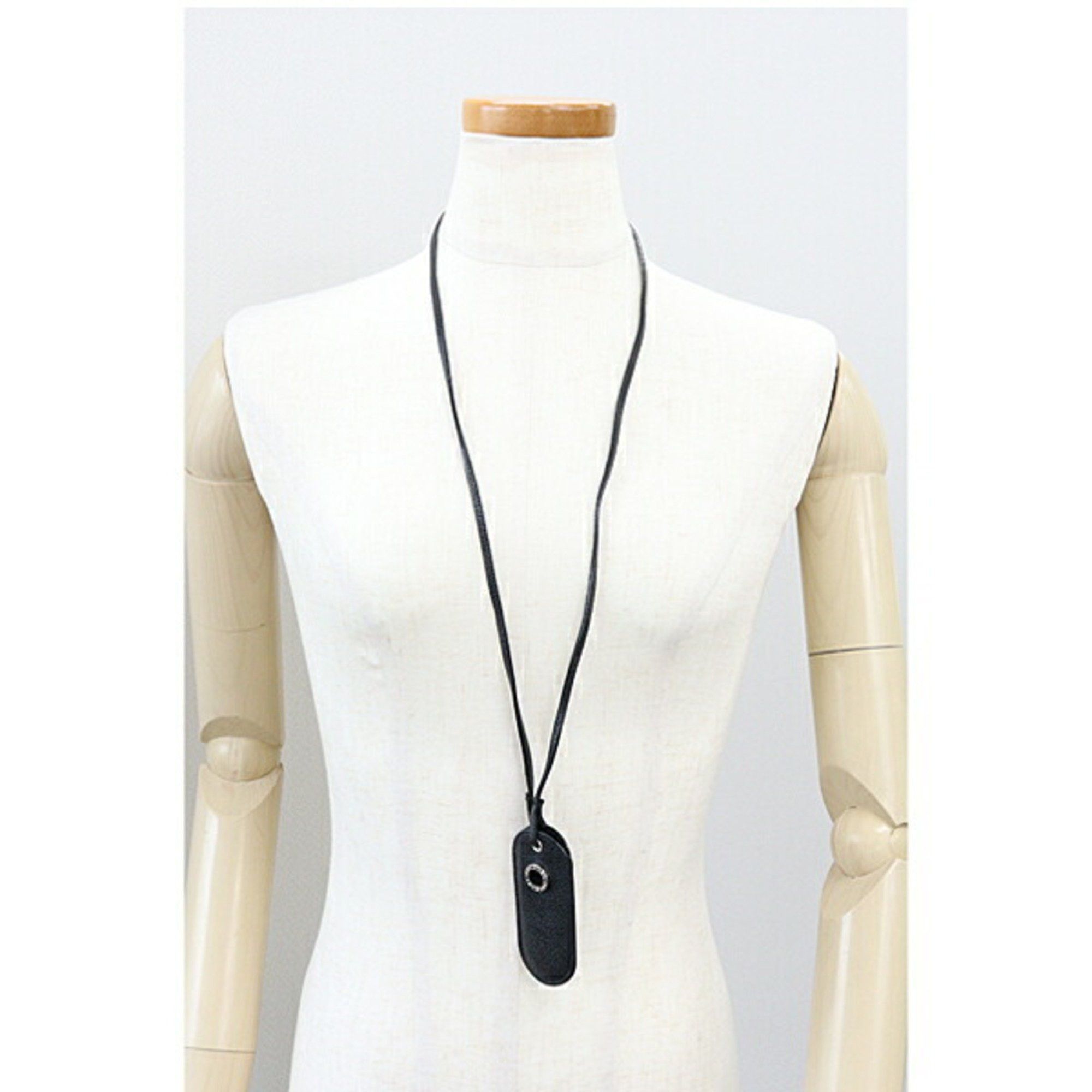Bvlgari Bvlgari USB holder black strap leather Size ONE SIZE - 4 Thumbnail