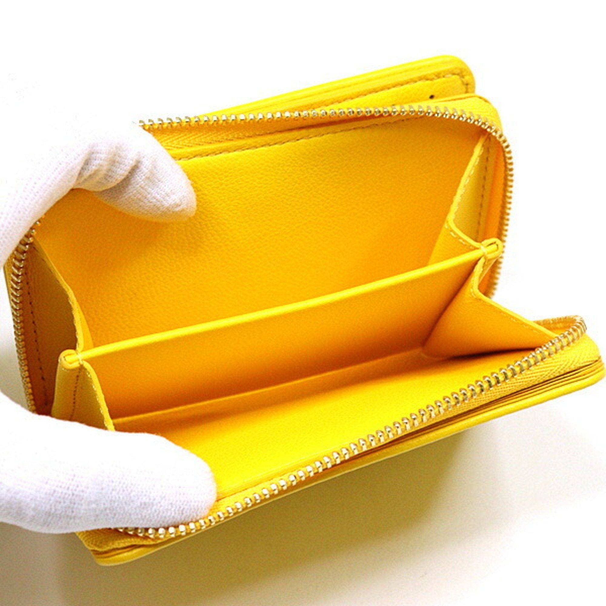 Louis Vuitton Louis Vuitton Portefeuille Lou Monogram Empreinte Ginkgo Yellow M13792 Japan Exclusive Size ONE SIZE - 4 Thumbnail