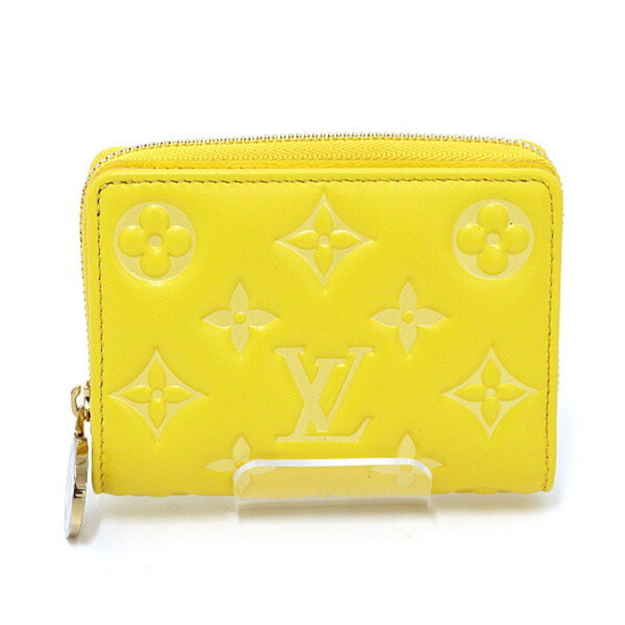 Louis Vuitton Louis Vuitton Portefeuille Lou Monogram Empreinte Ginkgo Yellow M13792 Japan Exclusive Size ONE SIZE - 2 Thumbnail