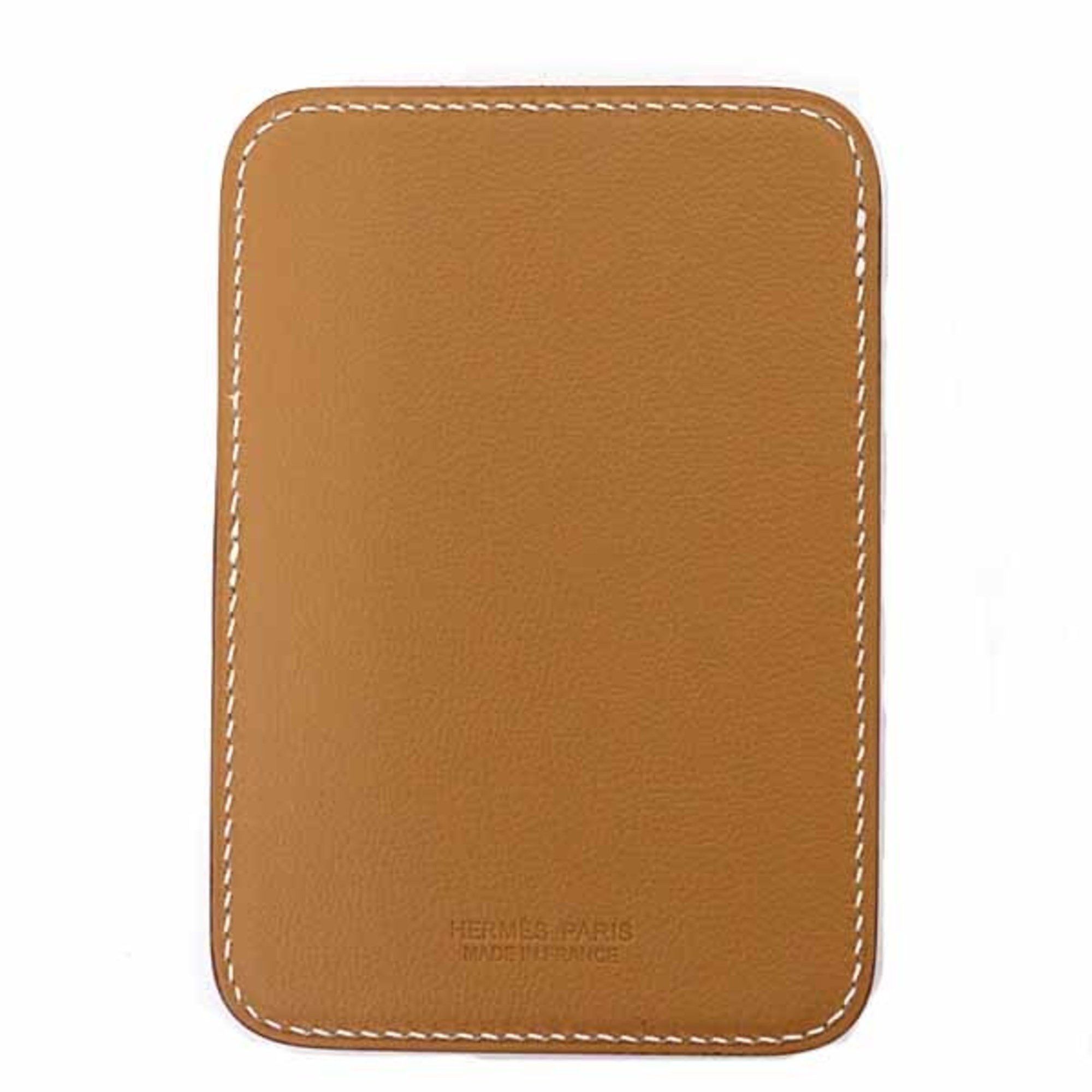 Hermes Hermes Card Case "MagSafe" Eman "Elisson" Hedgehog Business Holder Leather B Stamp (Made in 2023) Brown Size ONE SIZE - 3 Thumbnail