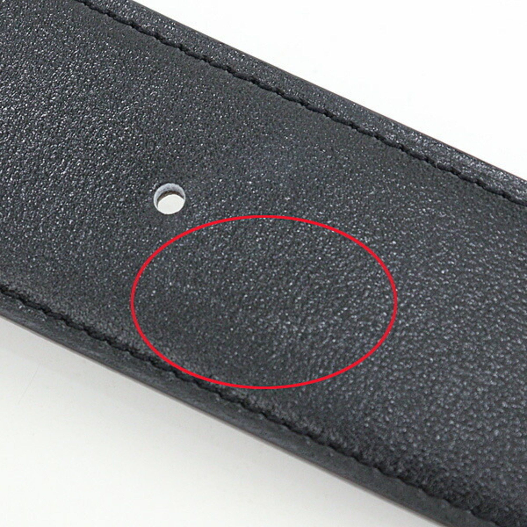 Hermes Hermes Buckle Royal & Leather Belt 38 Box Calf 135/Veau Togo Black/Etain Z Stamp S Size ONE SIZE - 5 Thumbnail