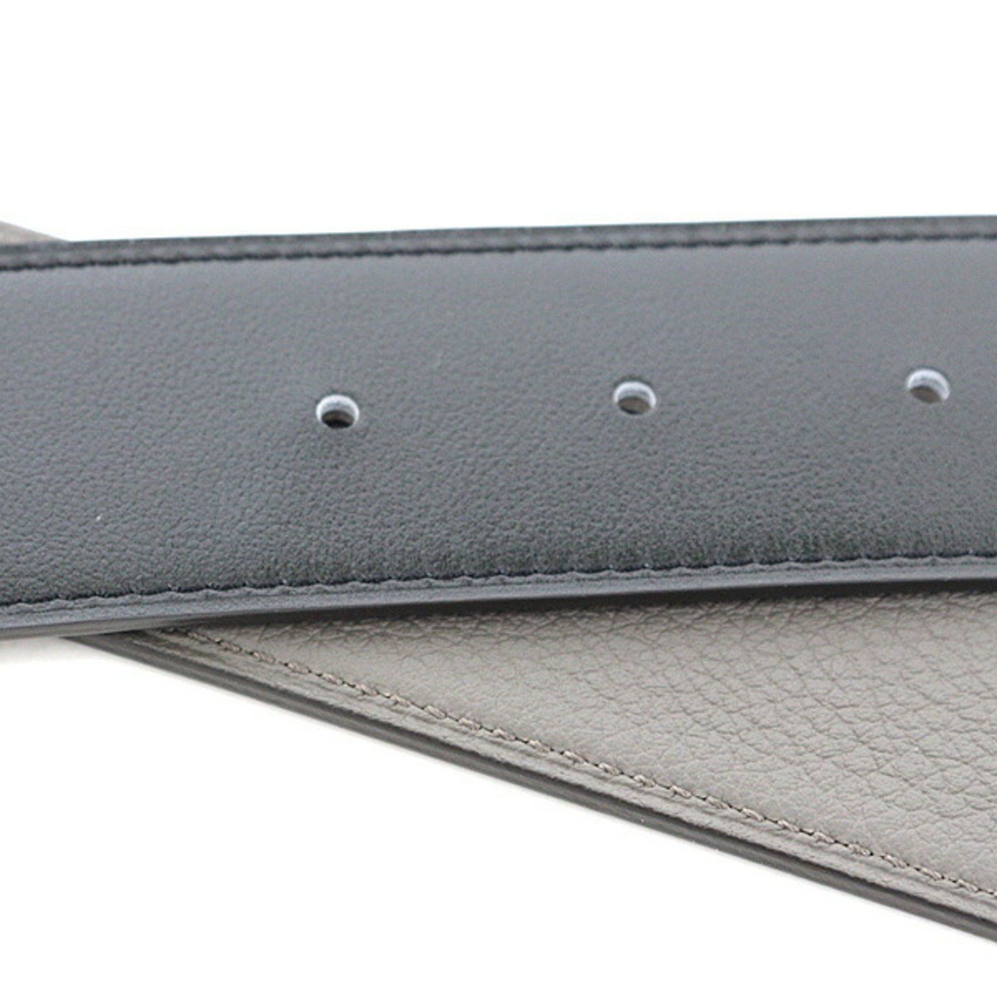 Hermes Hermes Buckle Royal & Leather Belt 38 Box Calf 135/Veau Togo Black/Etain Z Stamp S Size ONE SIZE - 3 Thumbnail