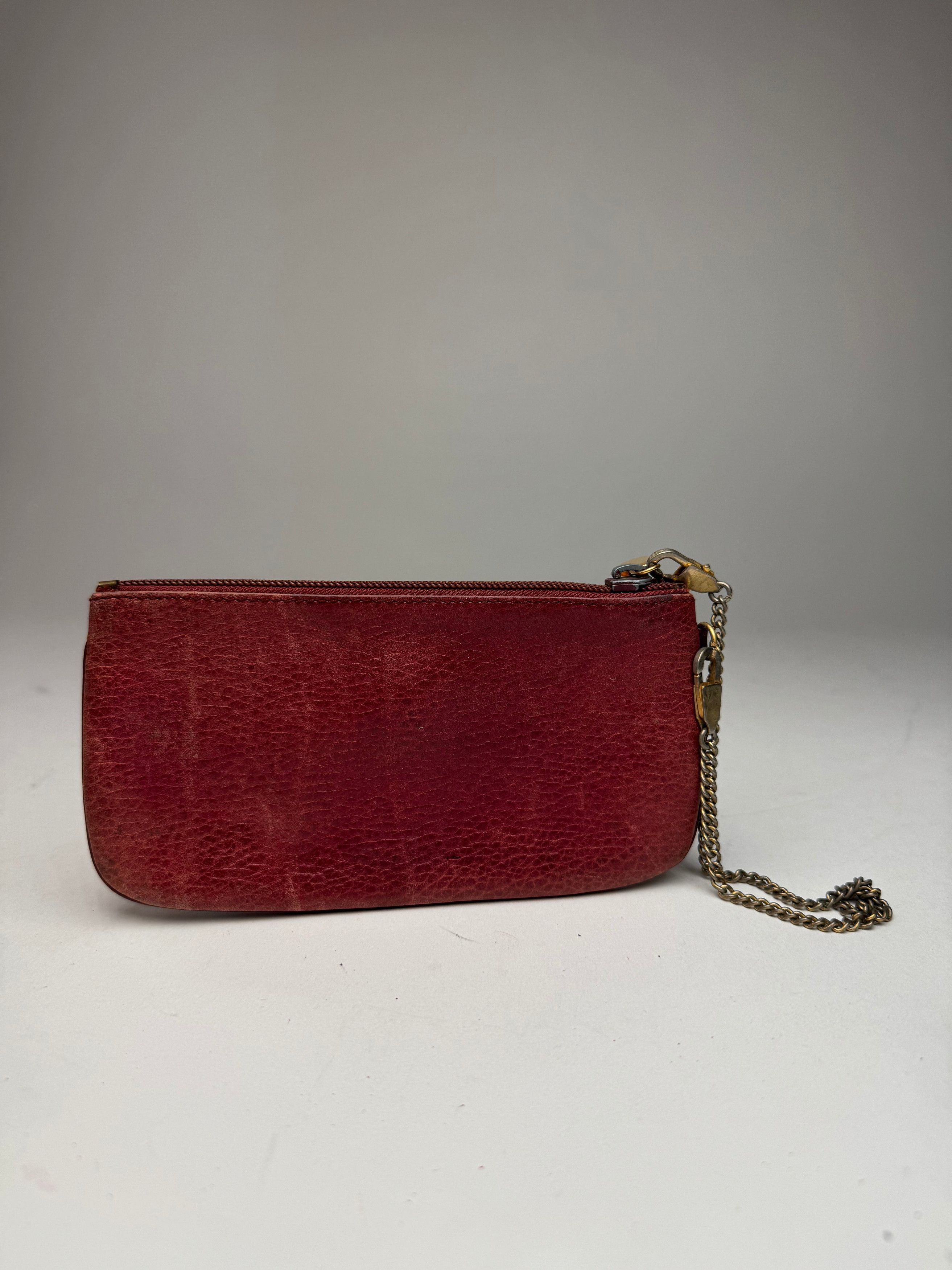 Cartier Vintage Leather Card Holder Burgundy Size ONE SIZE - 2 Thumbnail