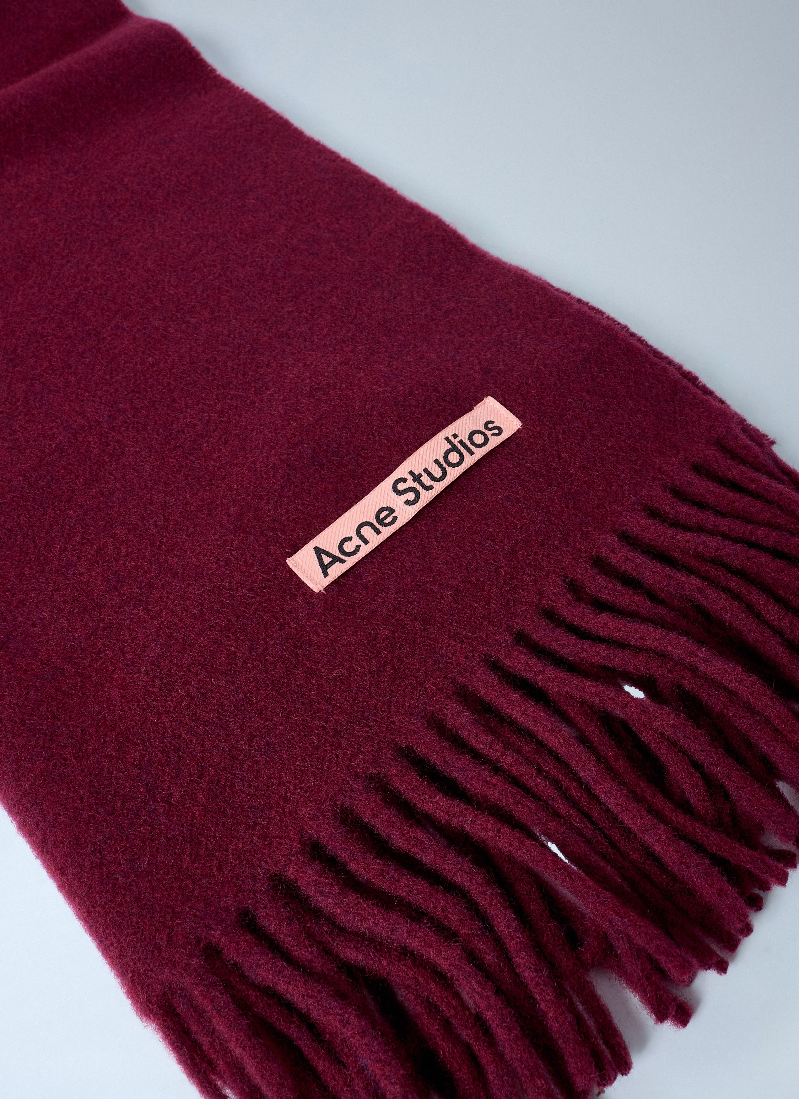 Acne Studios Fringe Wool Scarf Size ONE SIZE - 3 Thumbnail