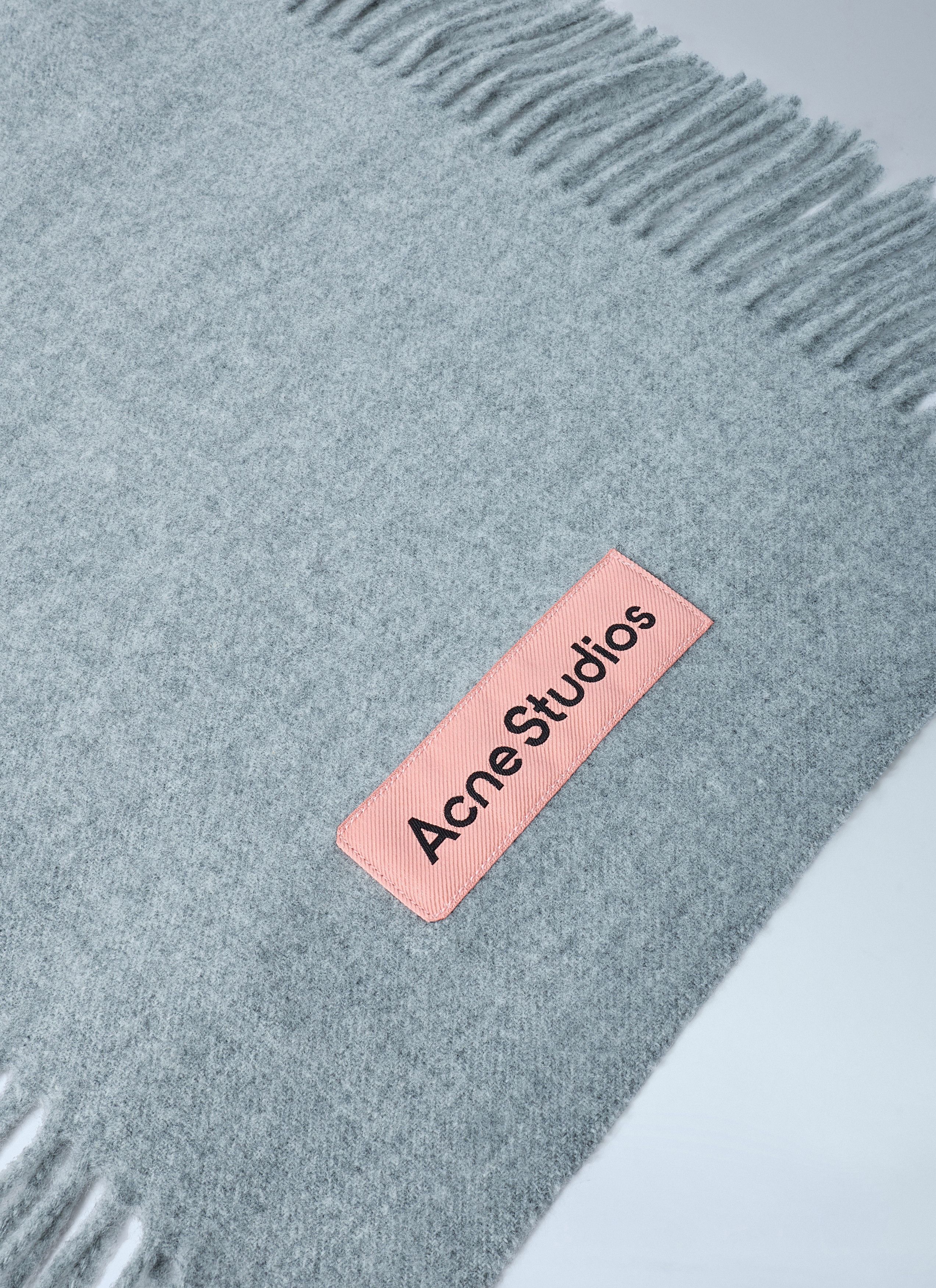 Acne Studios Fringe Wool Scarf Size ONE SIZE - 3 Thumbnail