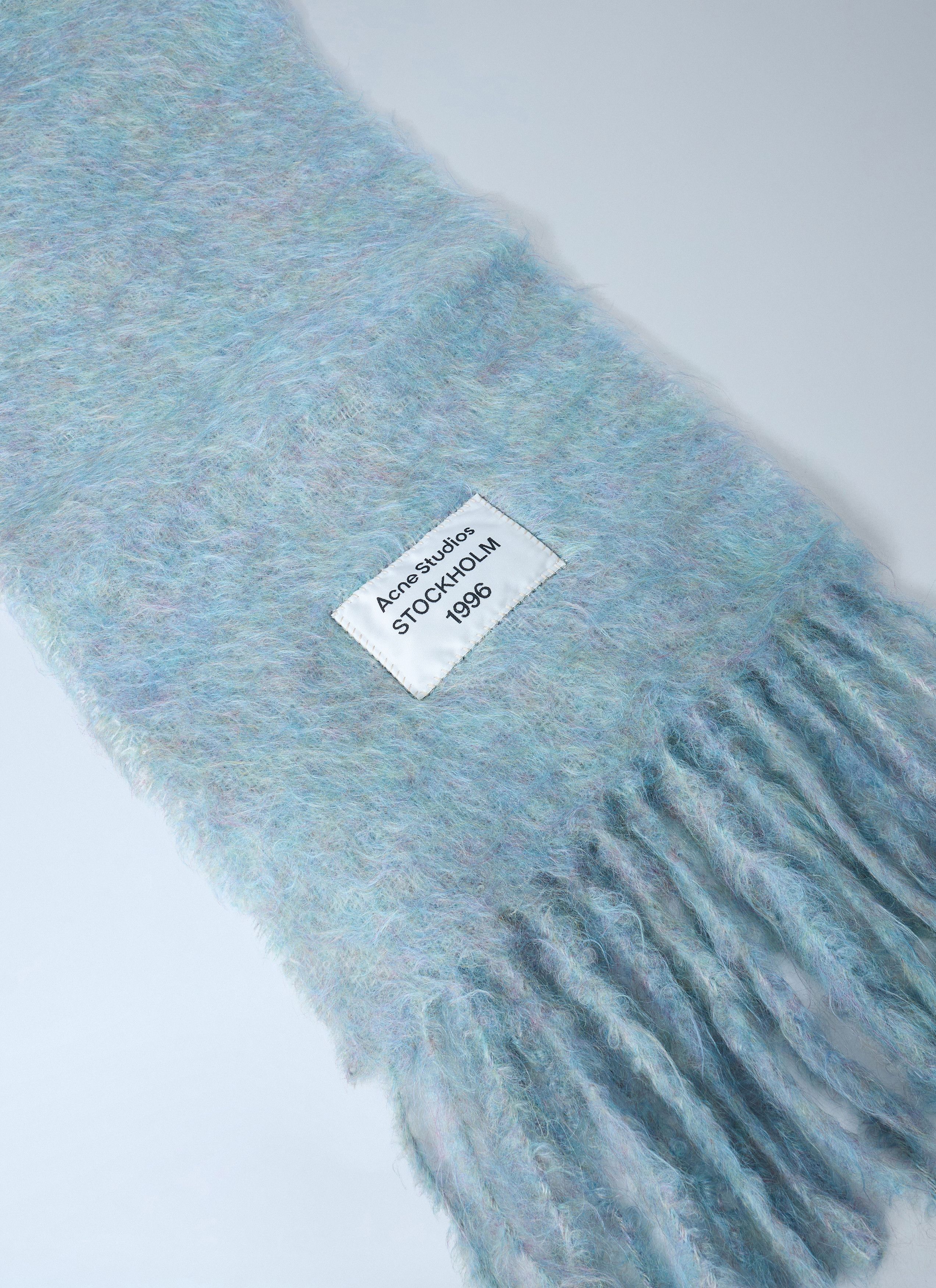 Acne Studios Fringed Wool-Blend Scarf Size ONE SIZE - 3 Thumbnail