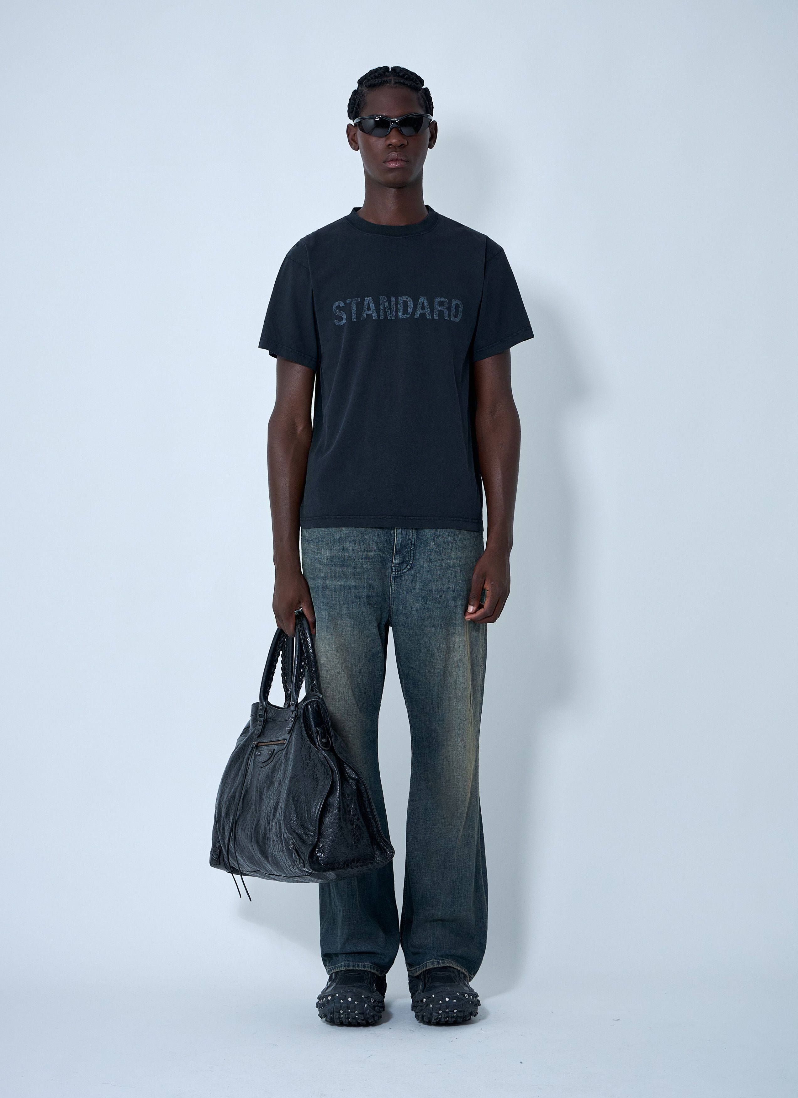Balenciaga Text Motif T-Shirt Size US S / EU 44-46 / 1 - 2 Thumbnail