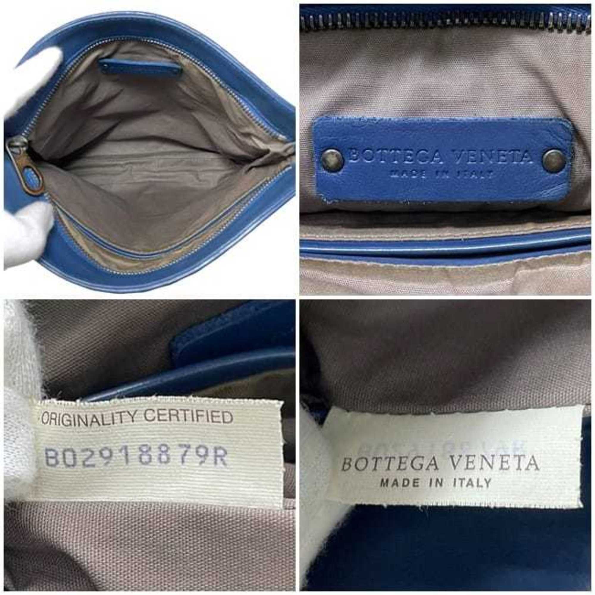 Bottega Veneta Bottega Veneta Shoulder Bag f-24190 Blue Intrecciato Leather B02918879R BOTTEGA VENETA Crossbody Braided for Men and Women Size ONE SIZE - 5 Thumbnail