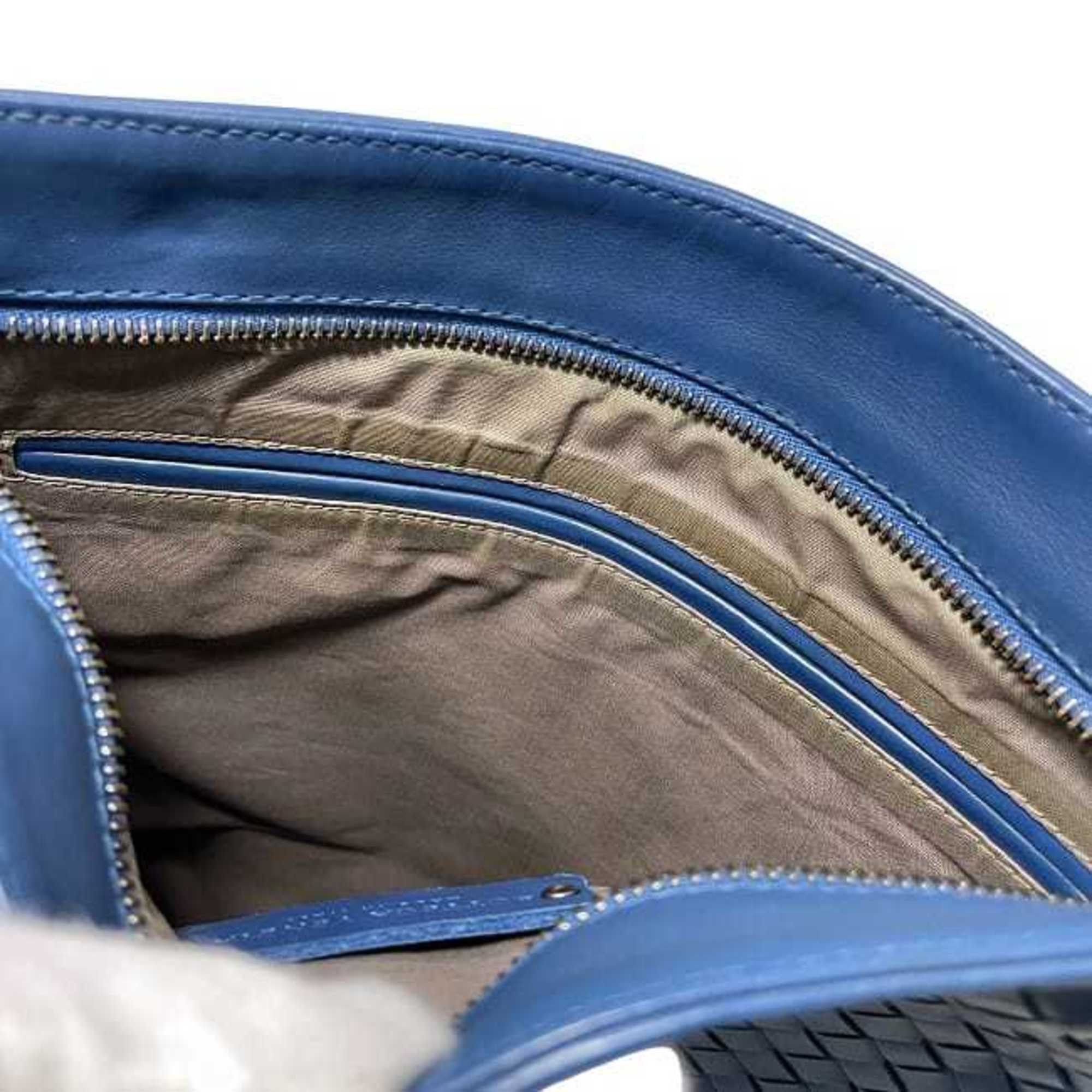 Bottega Veneta Bottega Veneta Shoulder Bag f-24190 Blue Intrecciato Leather B02918879R BOTTEGA VENETA Crossbody Braided for Men and Women Size ONE SIZE - 6 Thumbnail