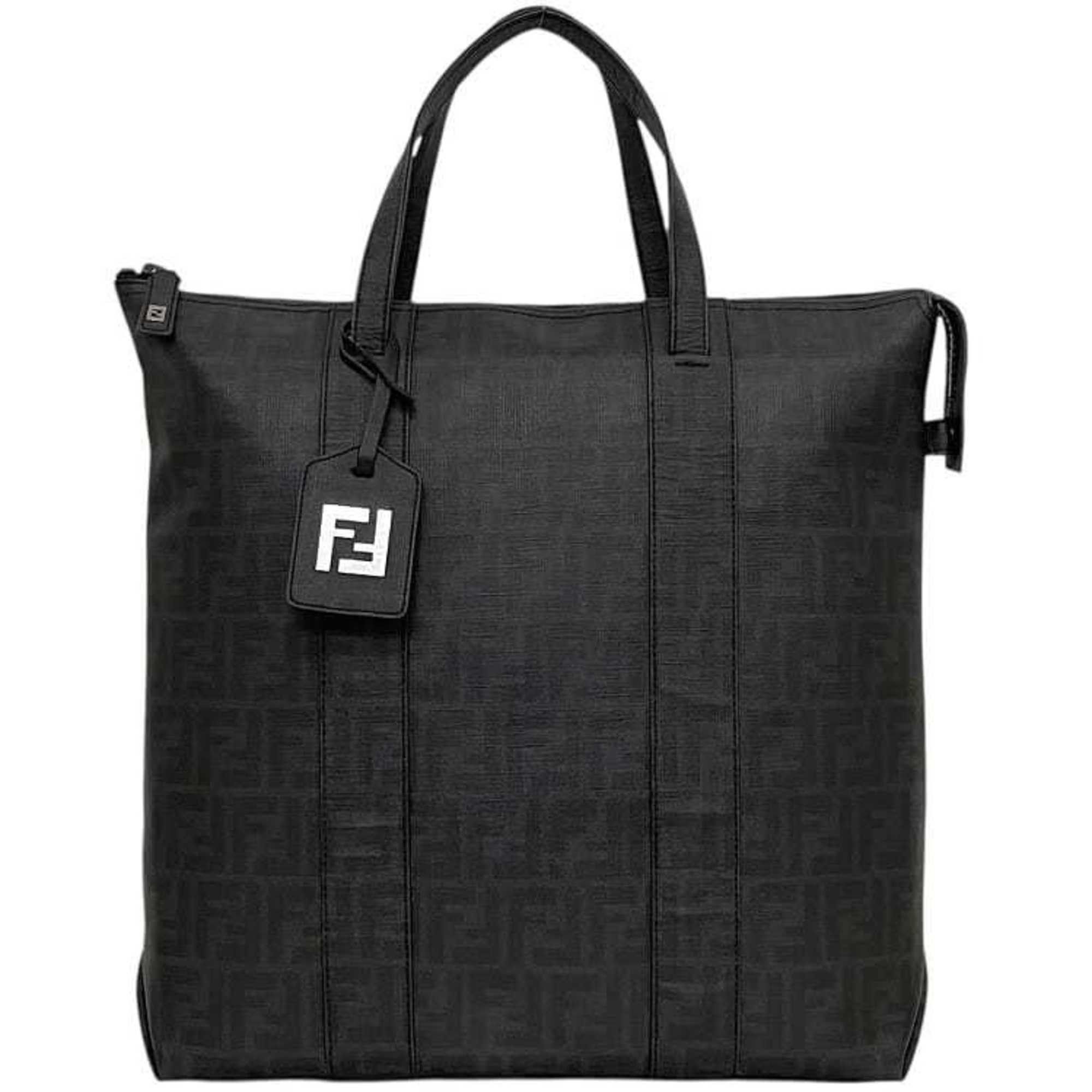 Fendi Fendi tote bag f-24032 black zucchino 2288 7VA196 UZD 079 PVC FENDI FF Zucca pattern for men and women Size ONE SIZE - 2 Thumbnail