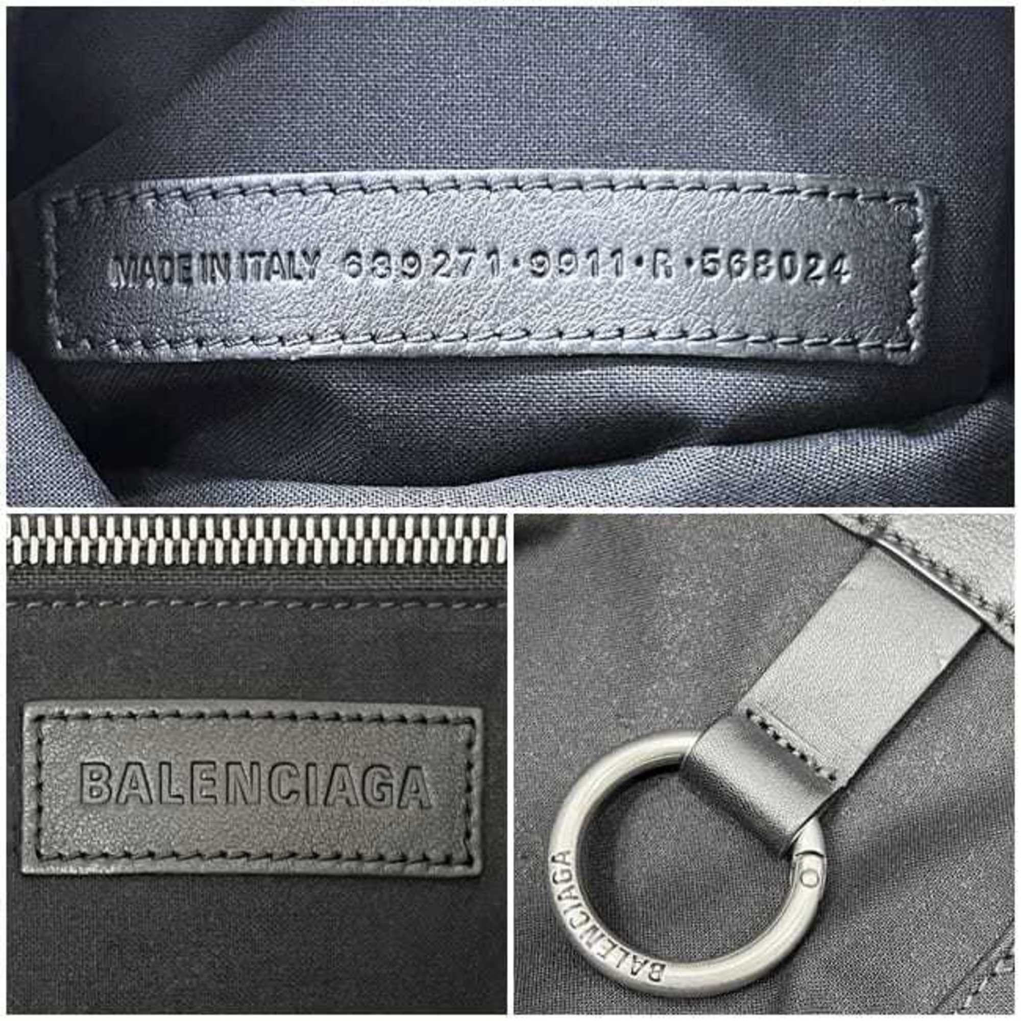Balenciaga Balenciaga City's Paris Large Tote Bag f-24158 White/Black 689271 Canvas/Leather 9911 R 568024 BALENCIAGA White for Men and Women Size ONE SIZE - 7 Thumbnail