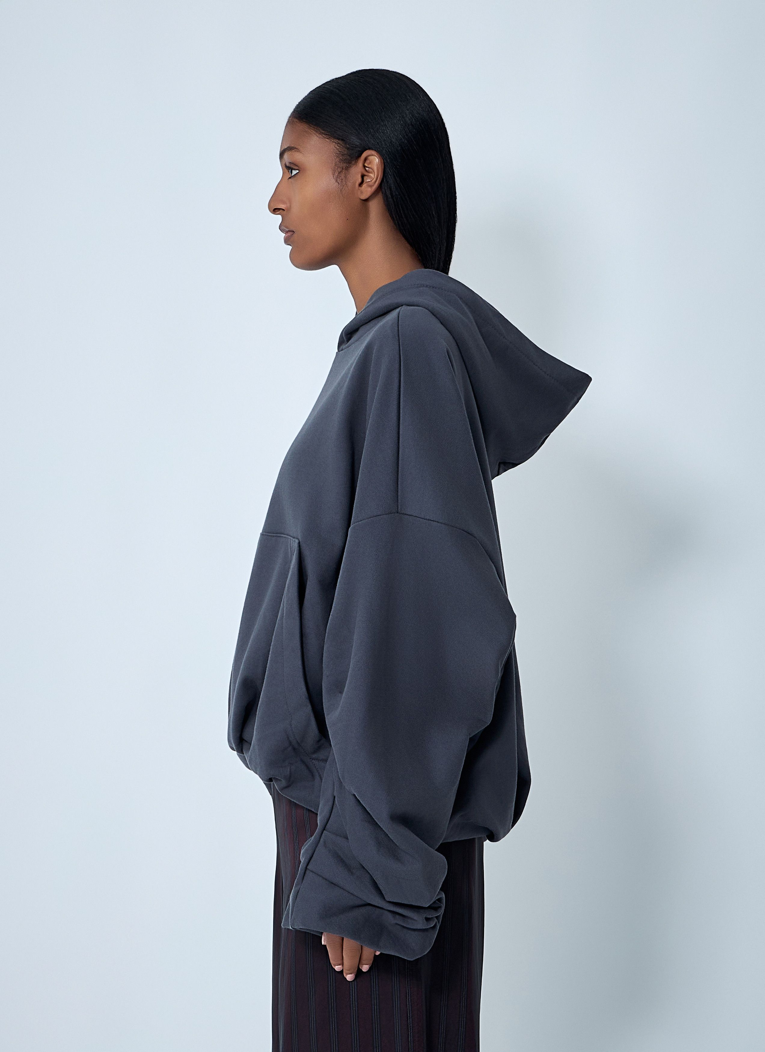 Dries Van Noten Hooded Cotton Sweatshirt Size S / US 4 / IT 40 - 3 Thumbnail