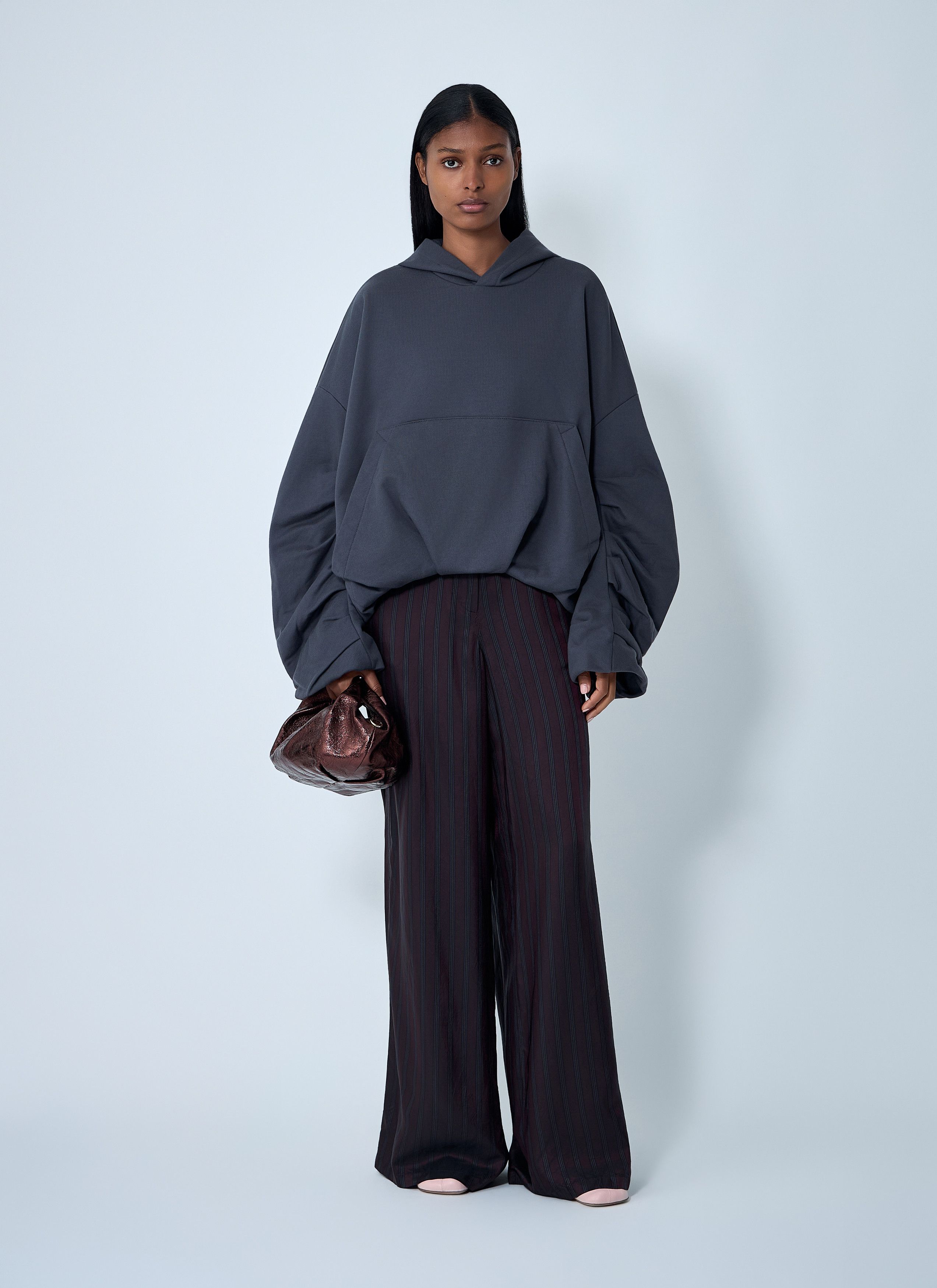 Dries Van Noten Hooded Cotton Sweatshirt Size S / US 4 / IT 40 - 2 Thumbnail