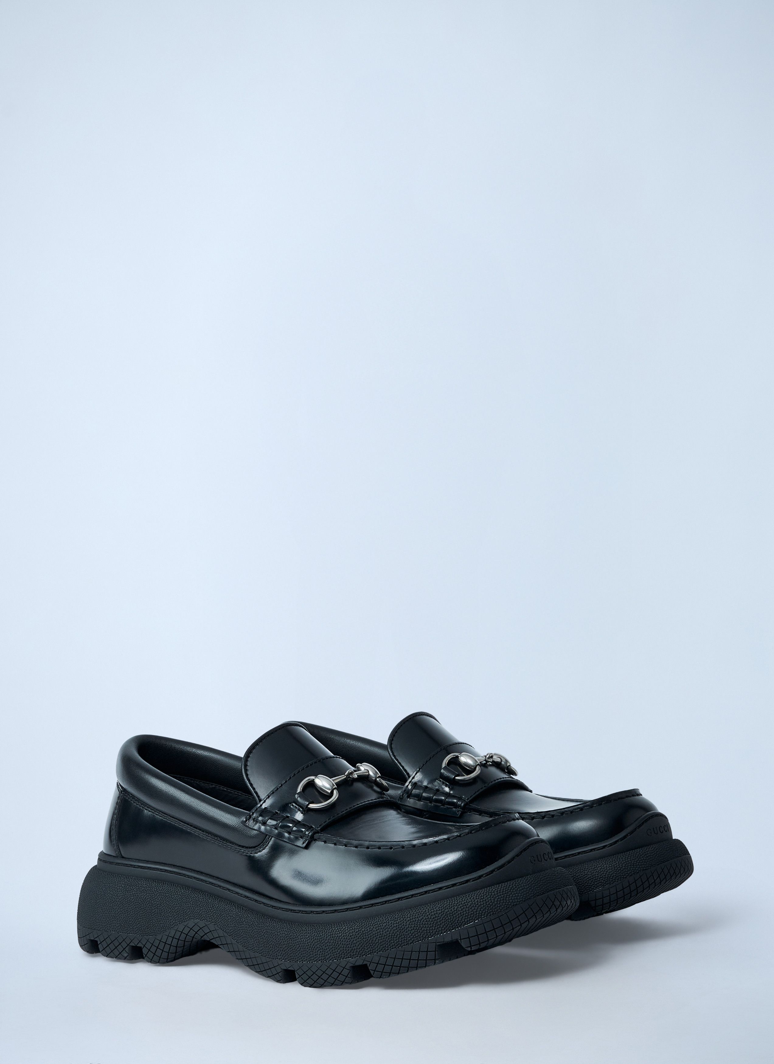 Gucci Leather Loafers Size US 11 / EU 44 - 2 Thumbnail