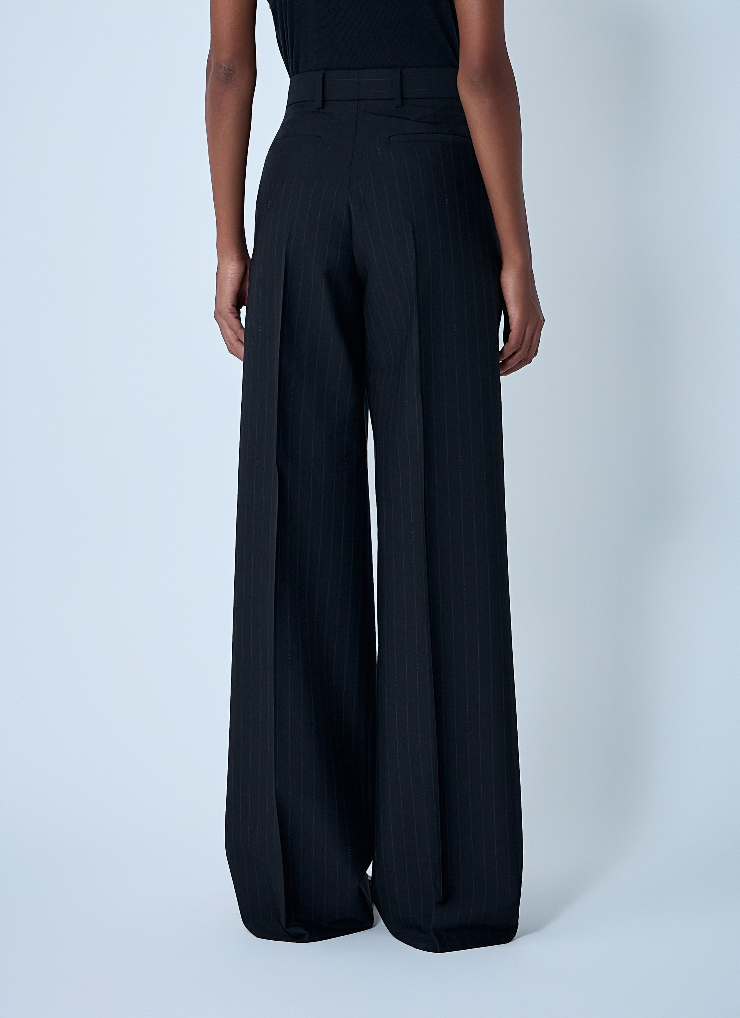 Gucci Tailored Wool Pants Size 28" / US 6 / IT 42 - 4 Thumbnail