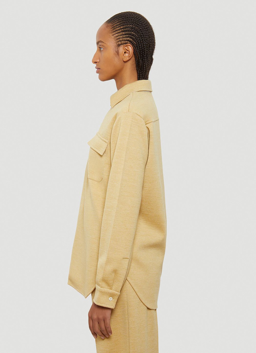 Jil Sander Half-Zip Shirt Size XS / US 0-2 / IT 36-38 - 3 Thumbnail