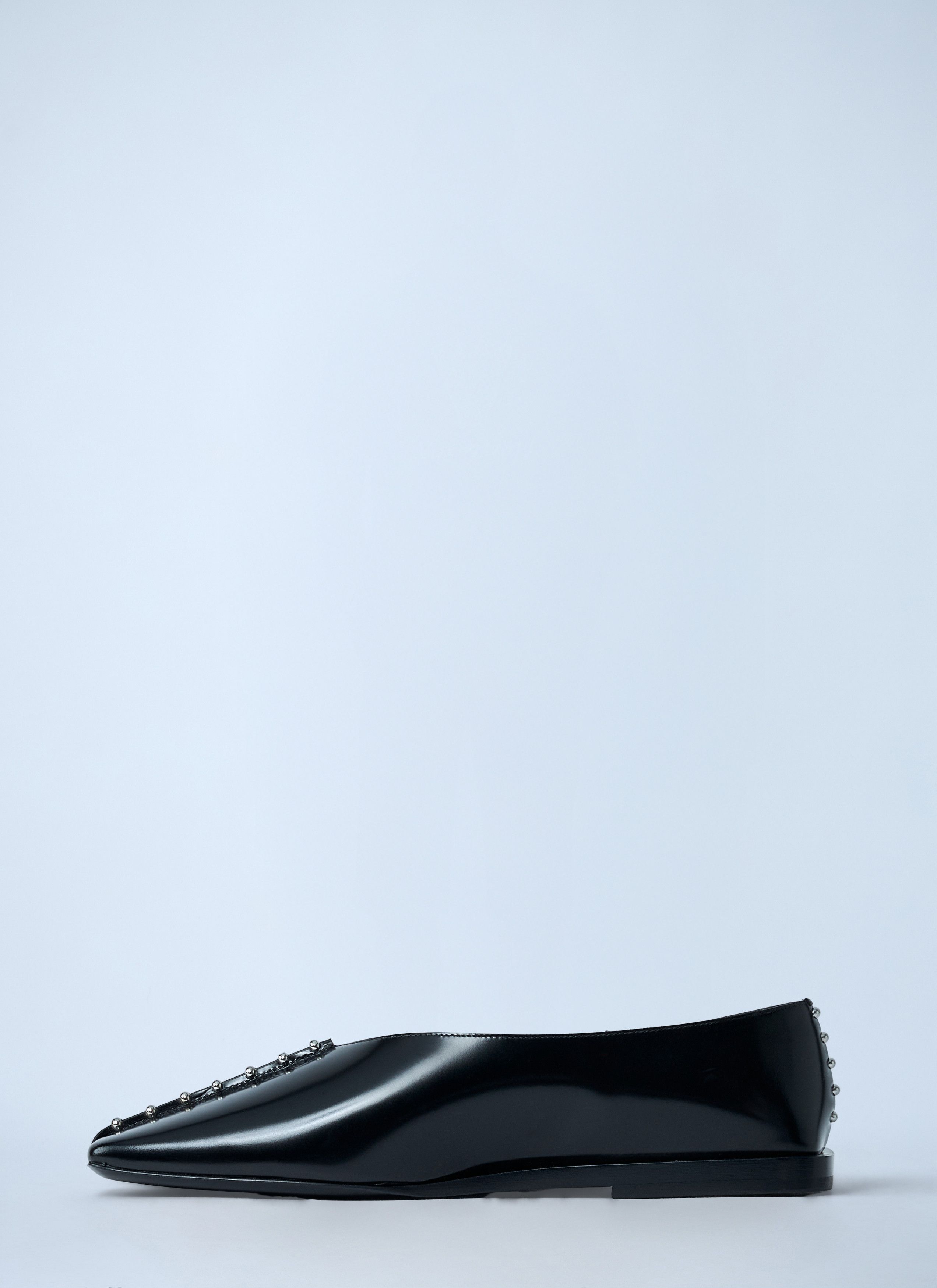 Jil Sander Leather Ballerina Flats Size US 7 / IT 37 - 4 Thumbnail