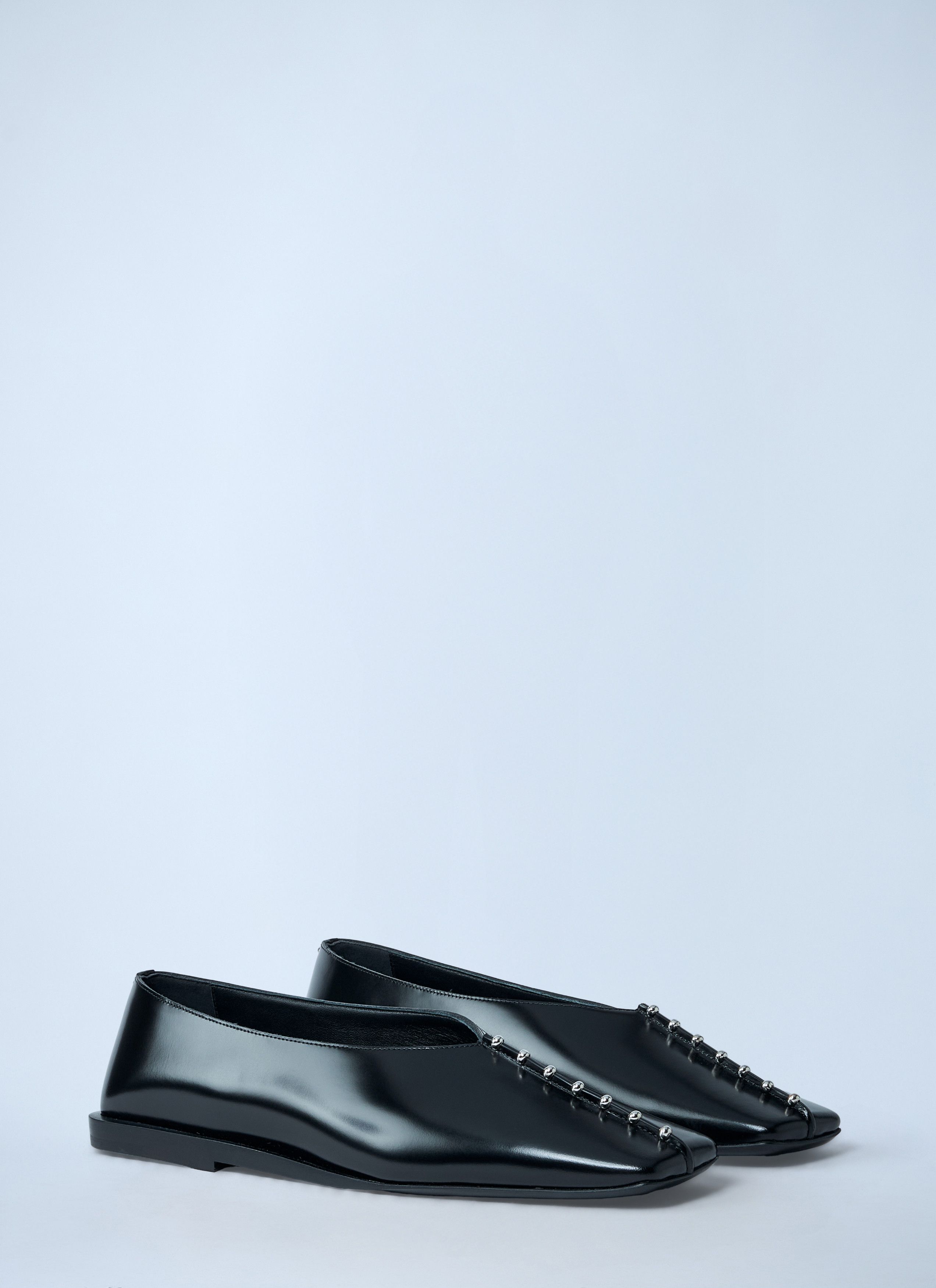 Jil Sander Leather Ballerina Flats Size US 7 / IT 37 - 2 Thumbnail