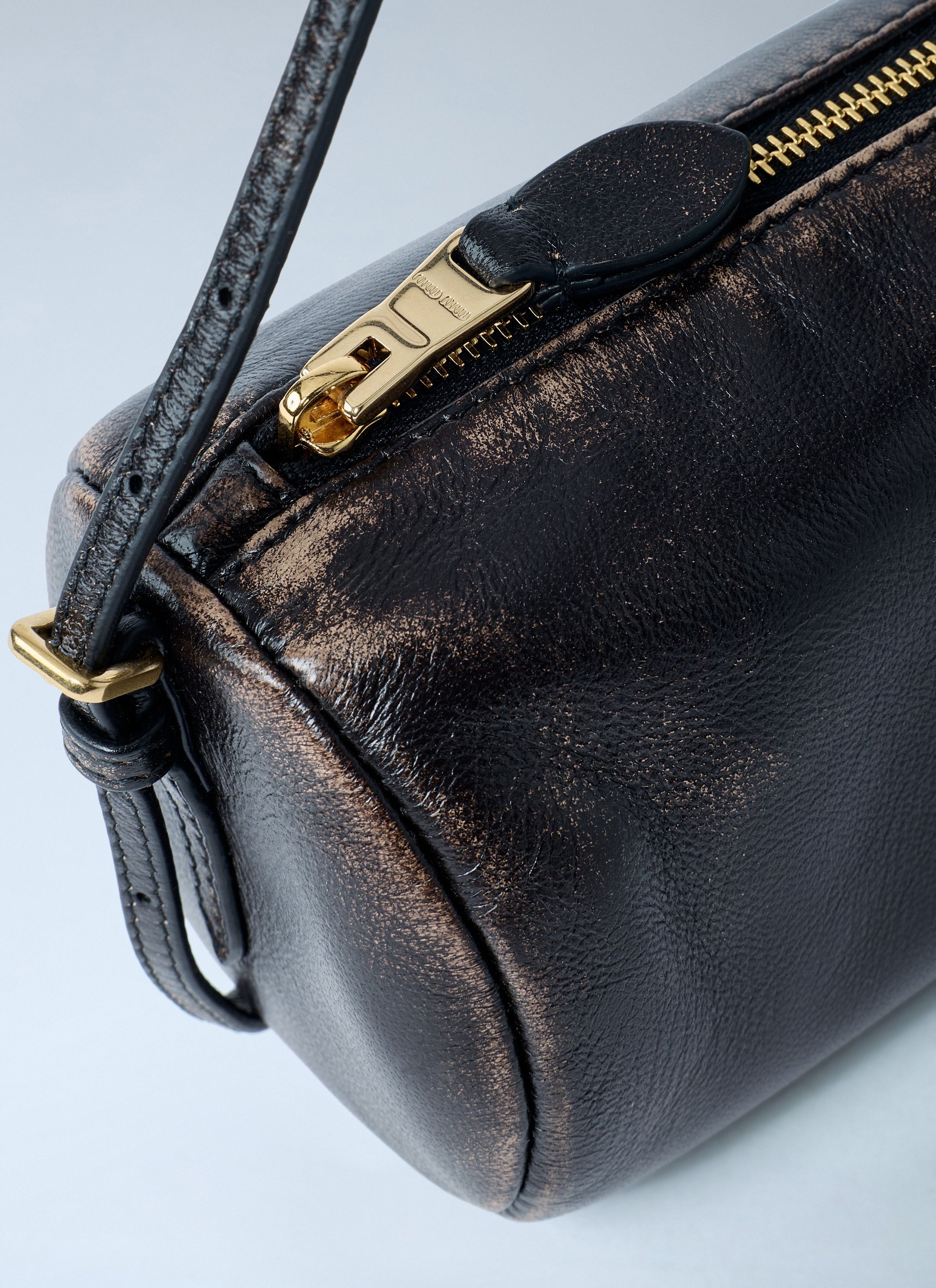 Miu Miu Leather Logo Motif Shoulder Bag Size ONE SIZE - 4 Thumbnail
