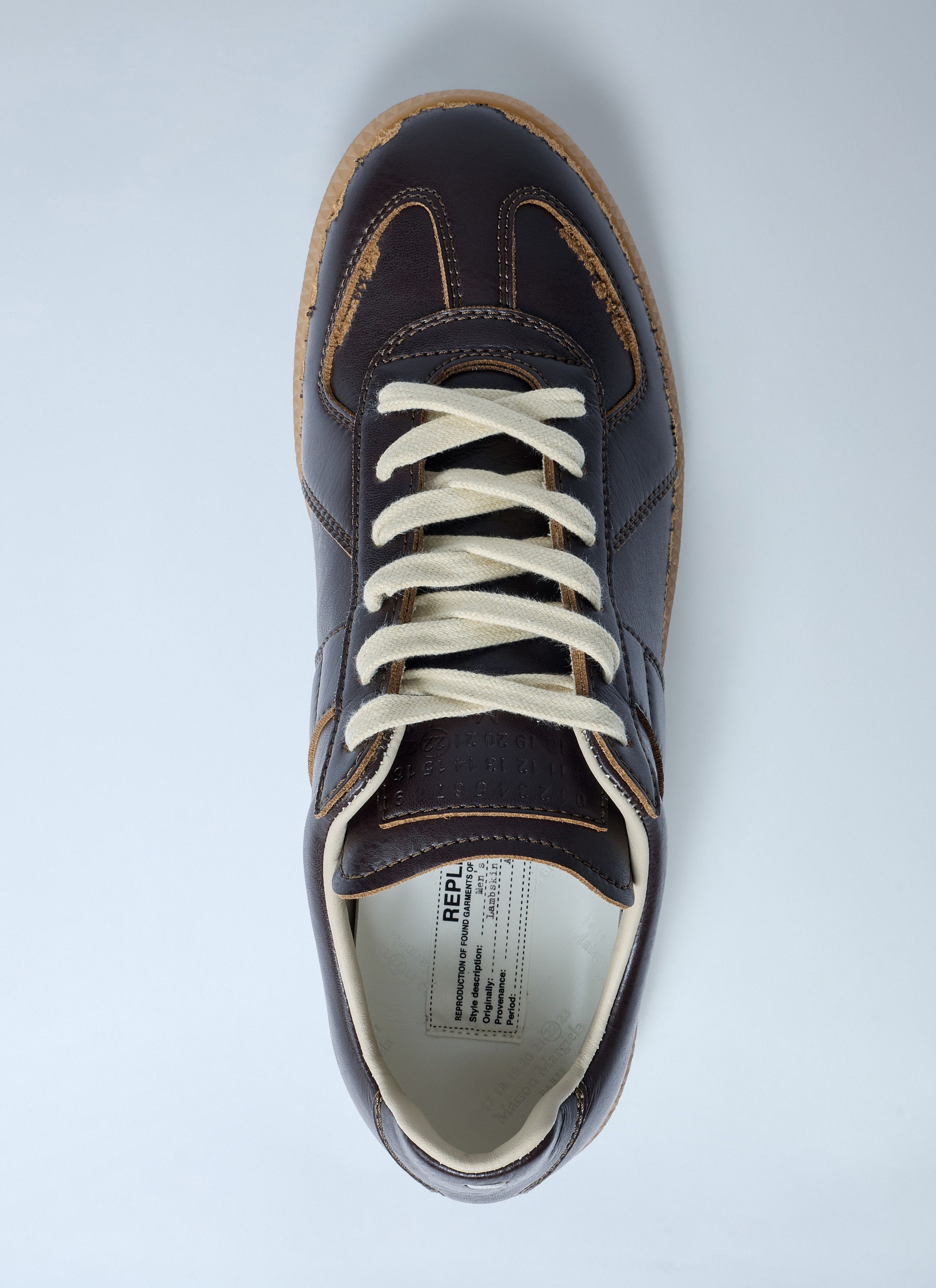 Maison Margiela Distressed Replica Sneakers Size US 7 / IT 37 - 6 Thumbnail