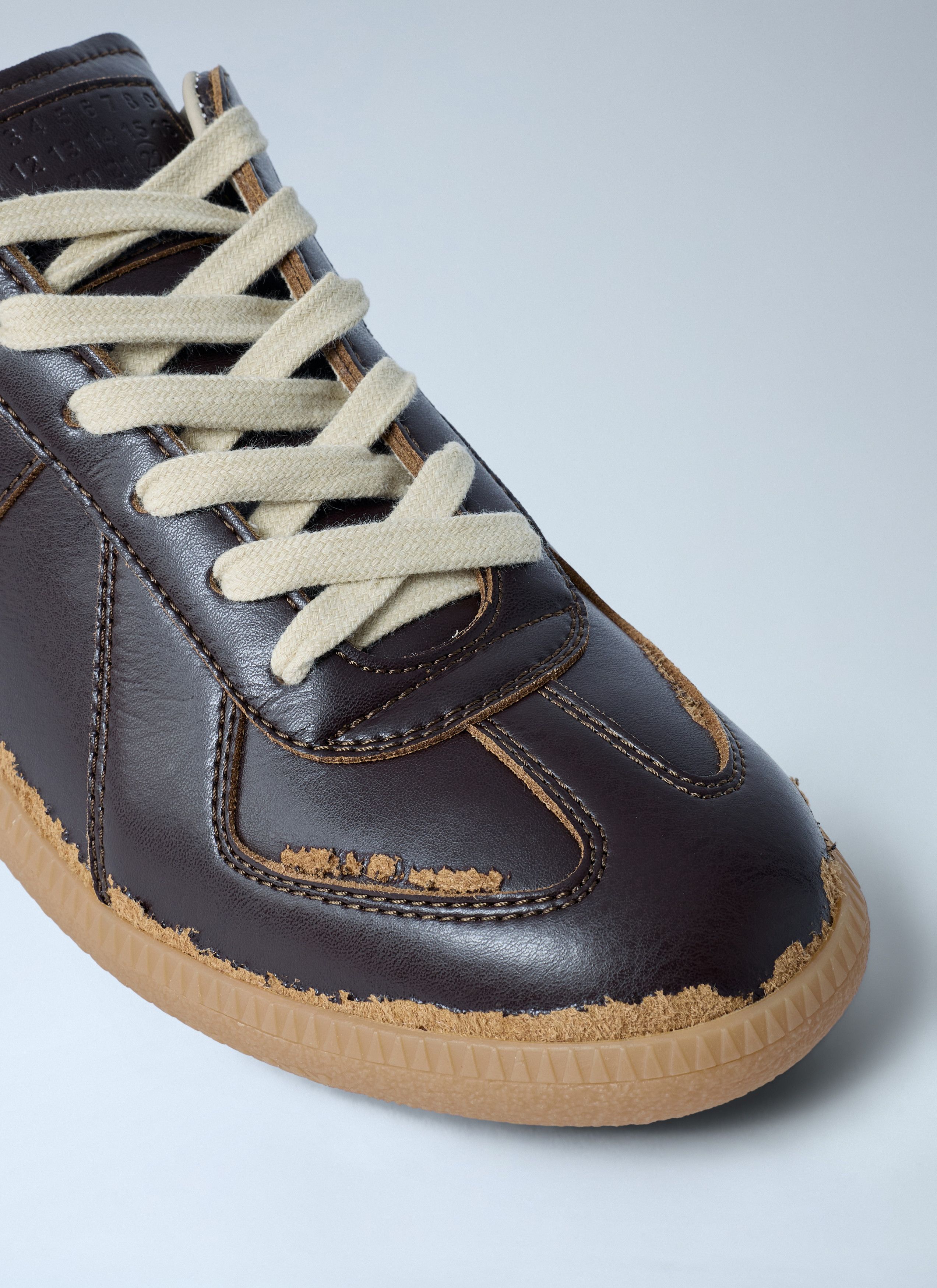 Maison Margiela Distressed Replica Sneakers Size US 7 / IT 37 - 3 Thumbnail