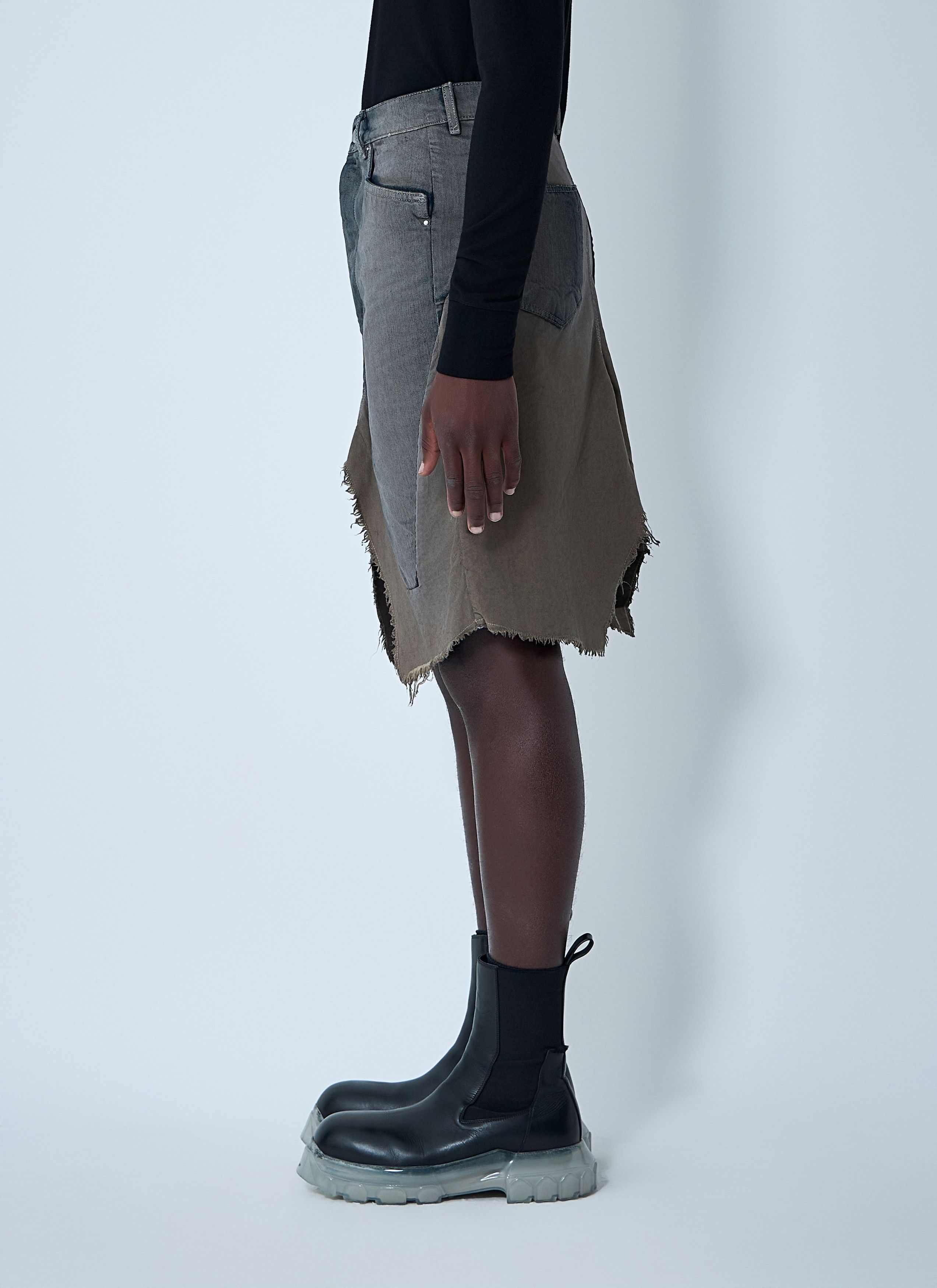 Rick Owens Slivered Midi Skirt Size US 30 / EU 46 - 3 Thumbnail