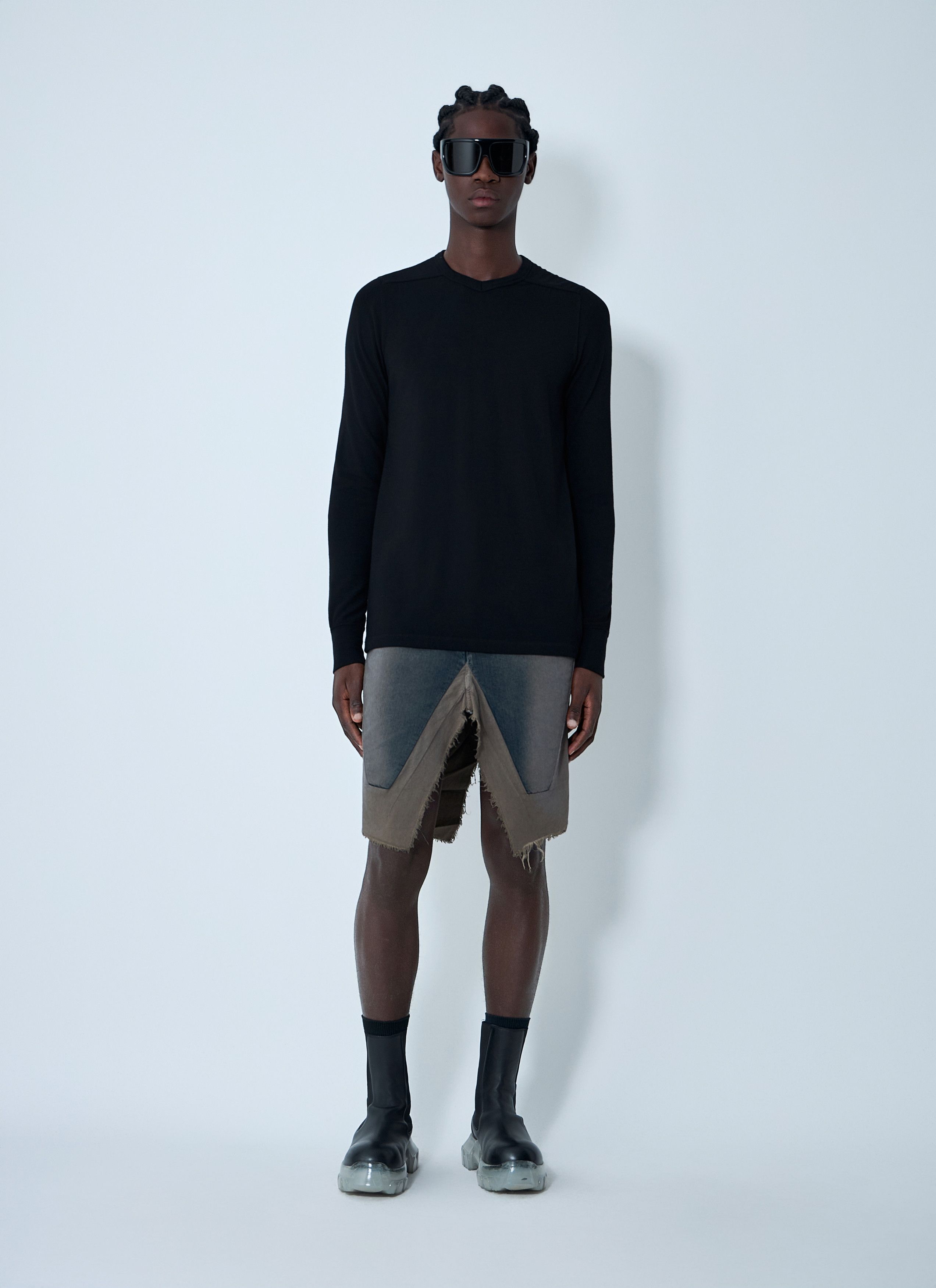 Rick Owens Slivered Midi Skirt Size US 30 / EU 46 - 2 Thumbnail
