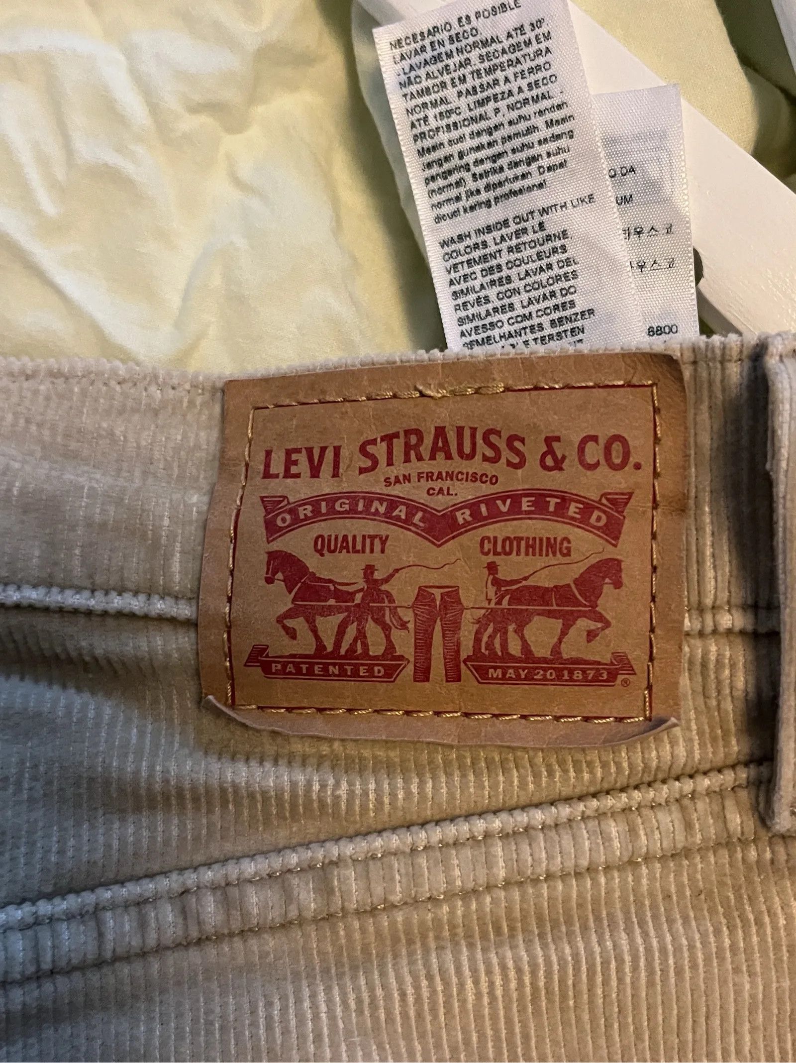 Levi's Levi's Ribcage Bell Manchester Pants Size 29" - 2 Thumbnail