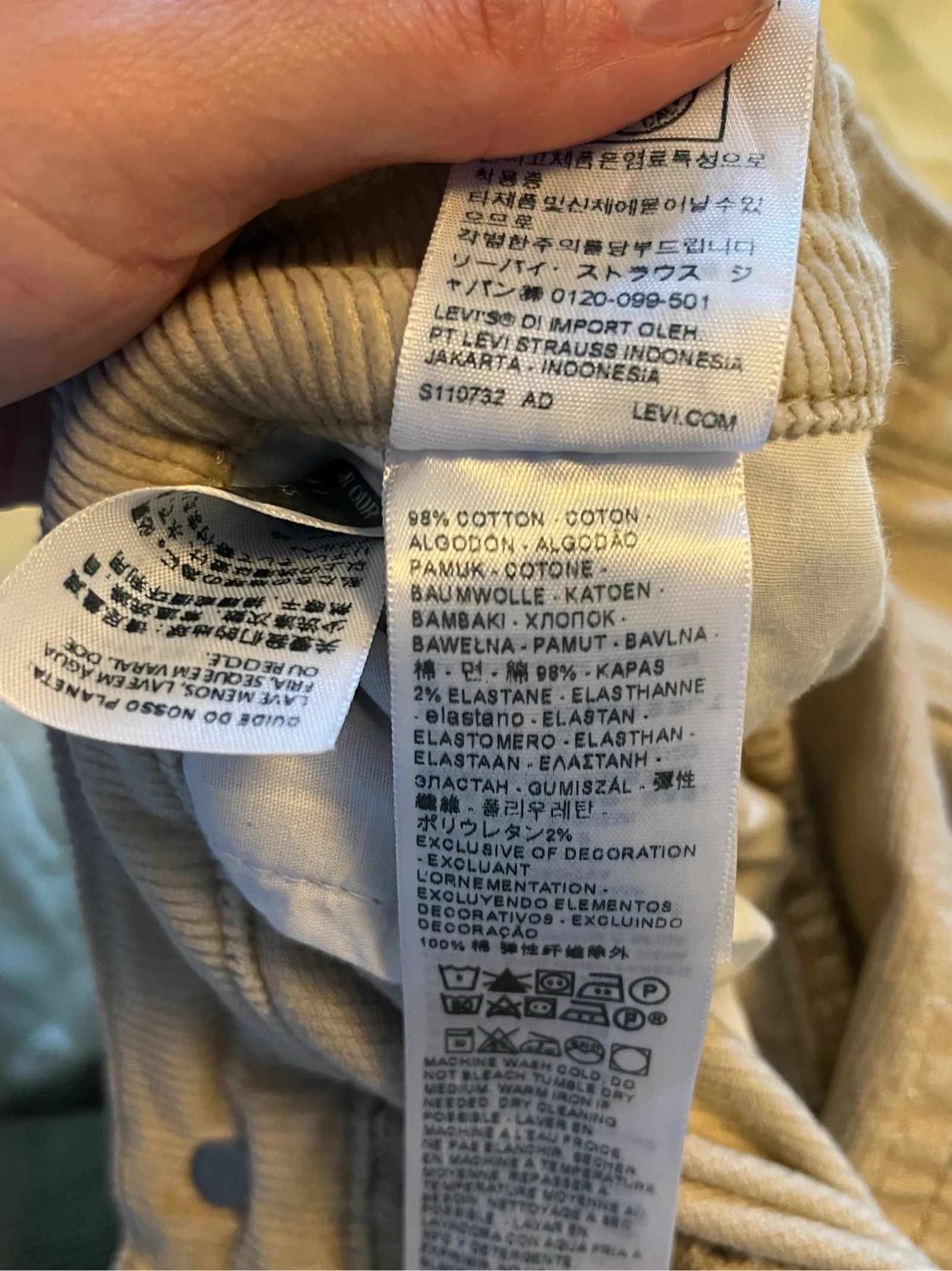 Levi's Levi's Ribcage Bell Manchester Pants Size 29" - 3 Thumbnail