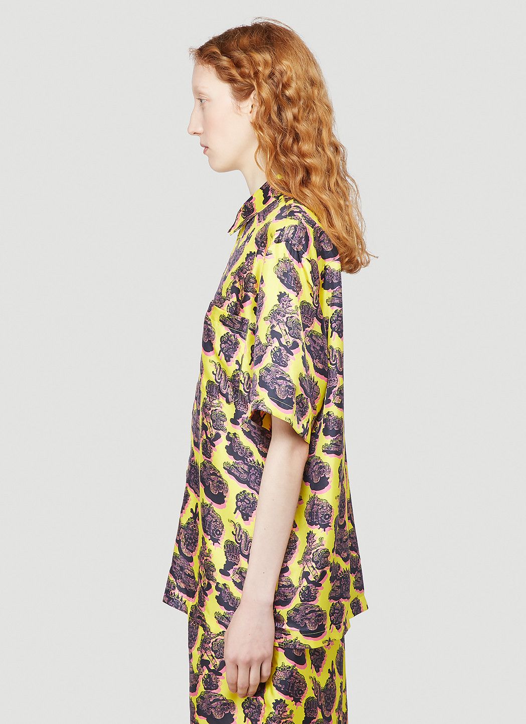 Stella McCartney Ricky Silk Shirt Size XS / US 0-2 / IT 36-38 - 3 Thumbnail