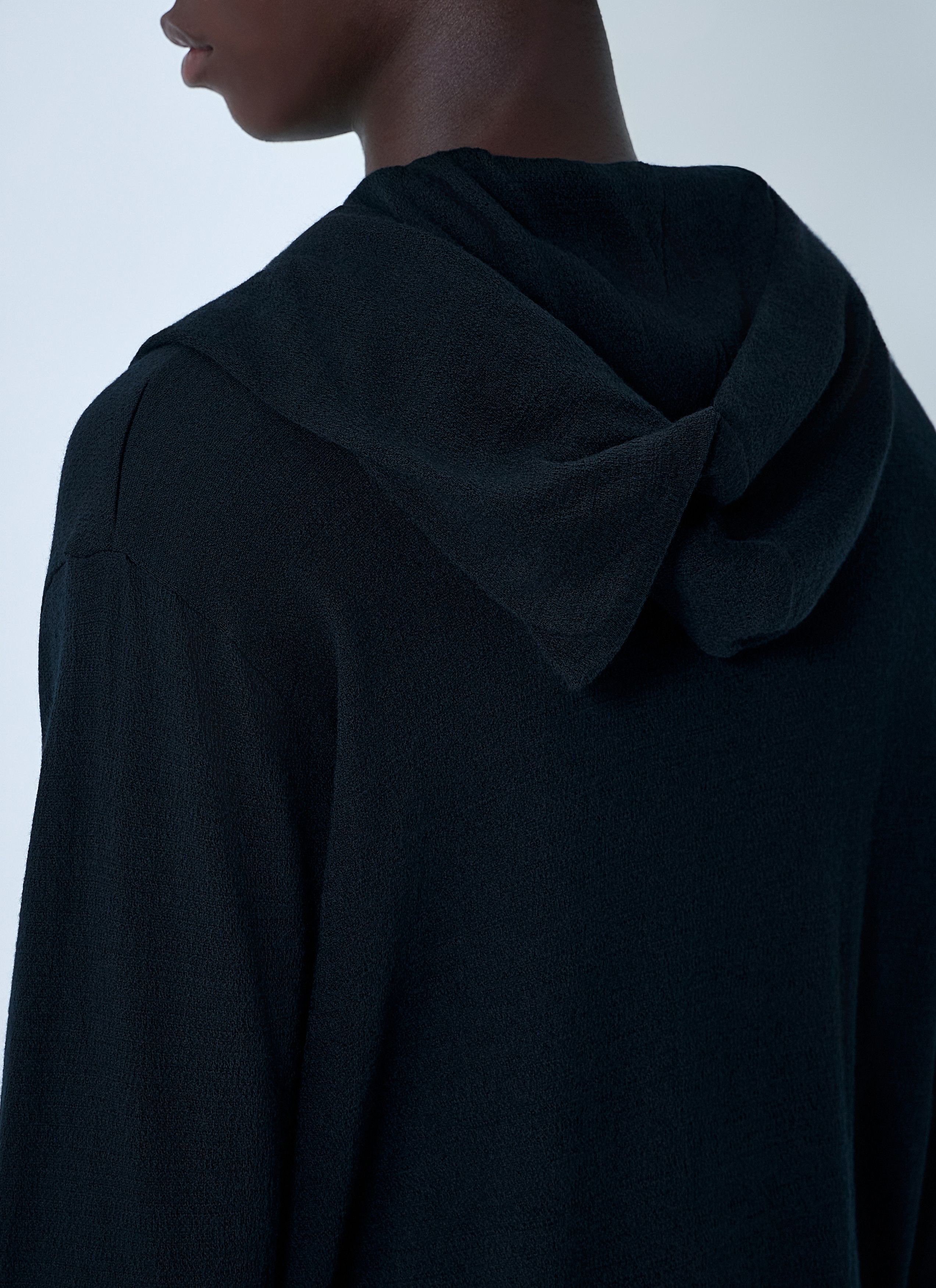 Yohji Yamamoto Hooded Sweater Size US L / EU 52-54 / 3 - 6 Thumbnail