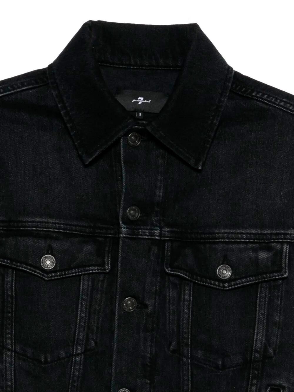 7 For All Mankind `Twisted Jacket Thunder Storm With Crystals` Jacket Size S / US 4 / IT 40 - 3 Thumbnail