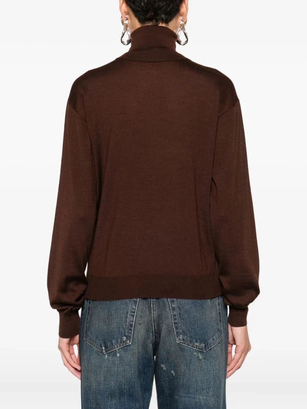 Saint Laurent Paris Turtle-Neck Sweater Size XS / US 0-2 / IT 36-38 - 5 Thumbnail