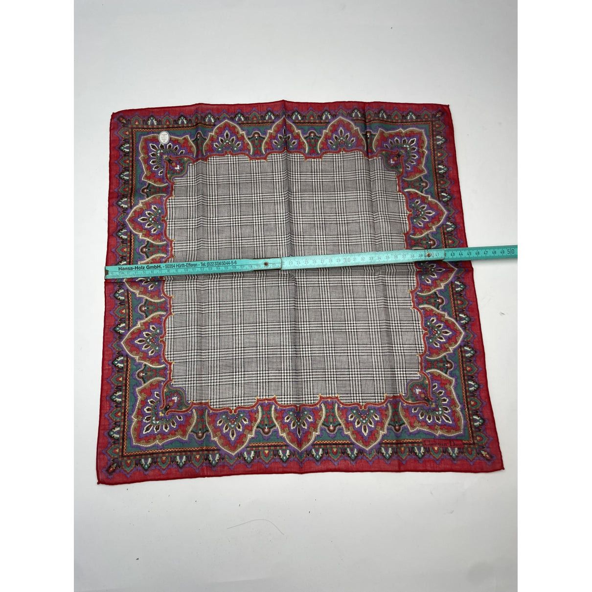 Dior Multicolour Silk Scarf Size ONE SIZE - 4 Thumbnail