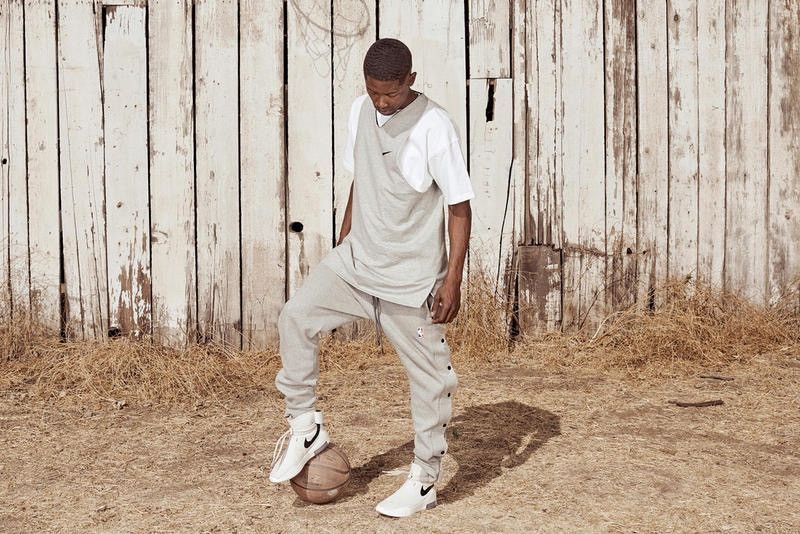 Fear of God × Nike Fear of God x Nike reversible basketball jersey