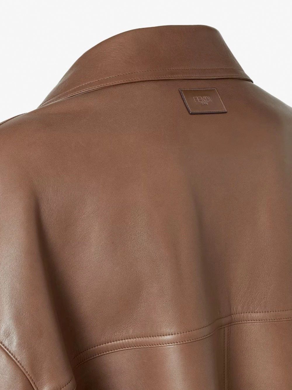 Fendi Oversize Leather Trench Size US XL / EU 56 / 4 - 3 Thumbnail