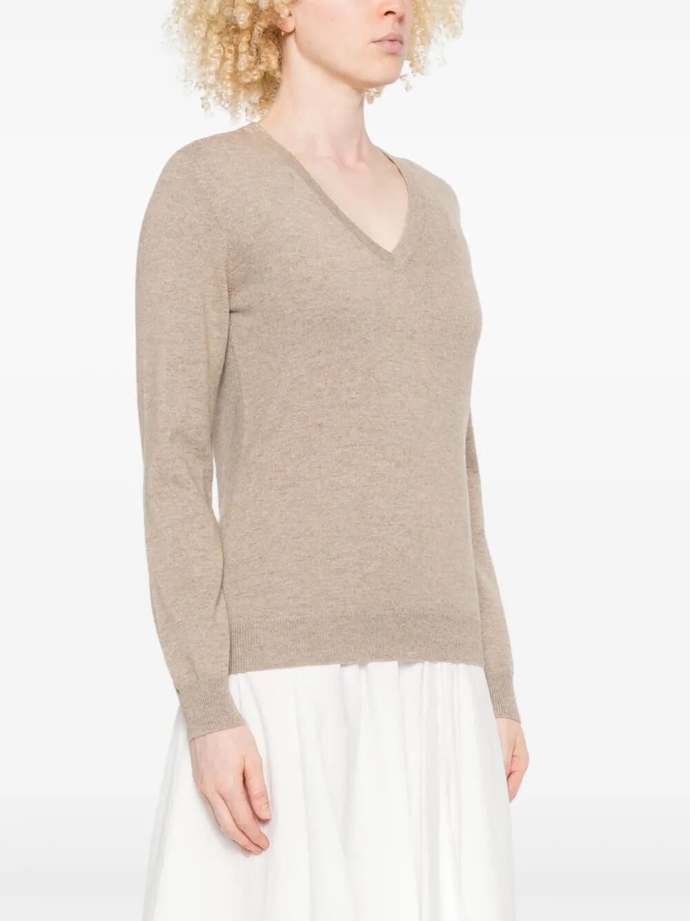Brunello Cucinelli Cashmere Sweater Size L / US 10 / IT 46 - 4 Thumbnail