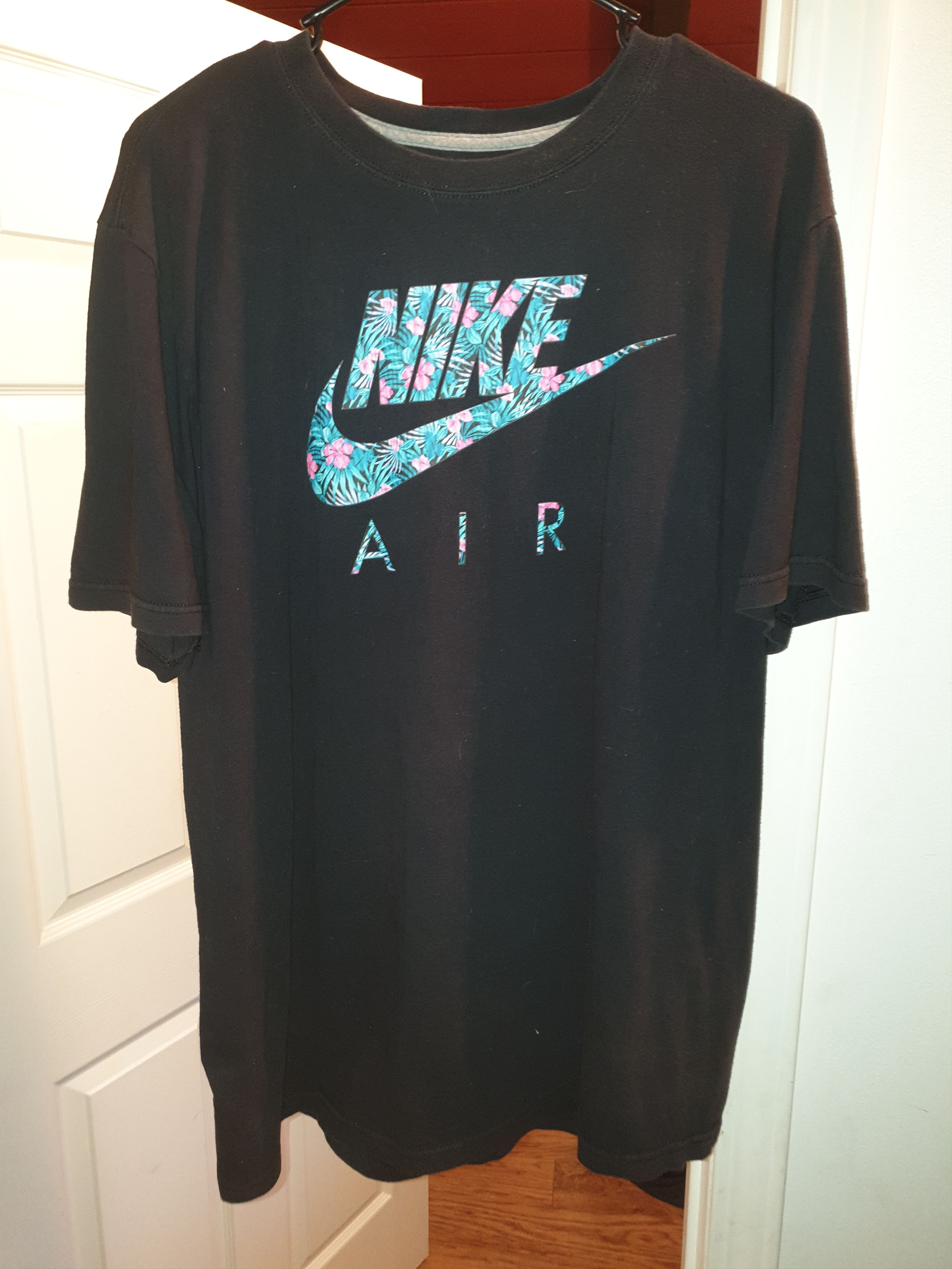Nike × Vintage Nike air floral logo big LogoSwoosh swagger Size US XL / EU 56 / 4 - 1 Preview