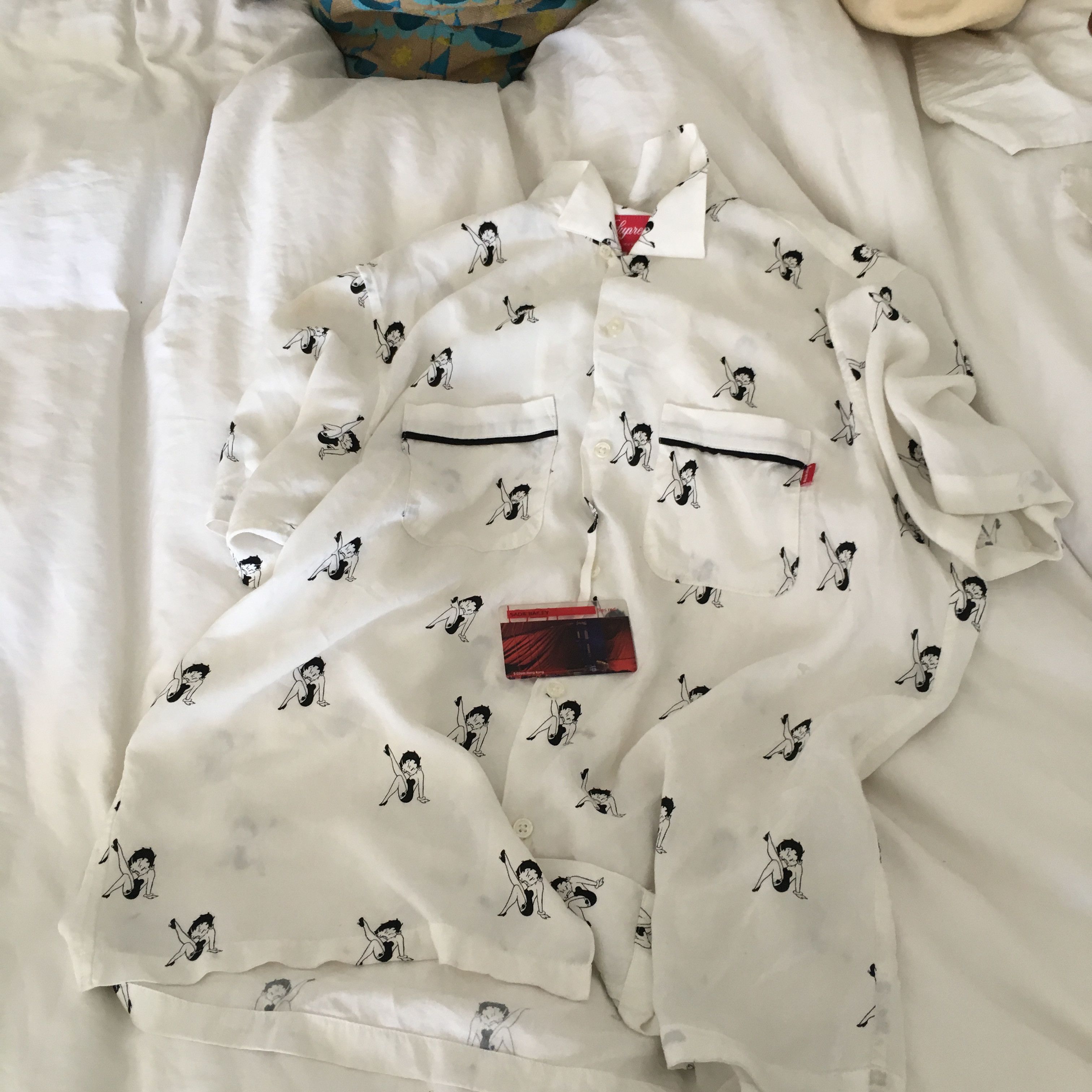Supreme Betty Boop Rayon Shirt | Grailed