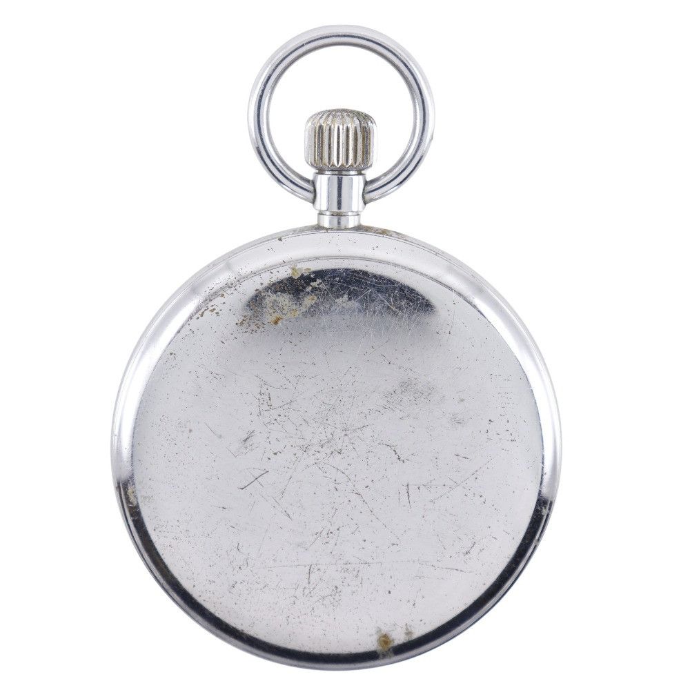 Seiko Seiko SEIKO Precision Stainless Steel Pocket Watch Metal Other DUTY FREE for USA Size ONE SIZE - 2 Thumbnail