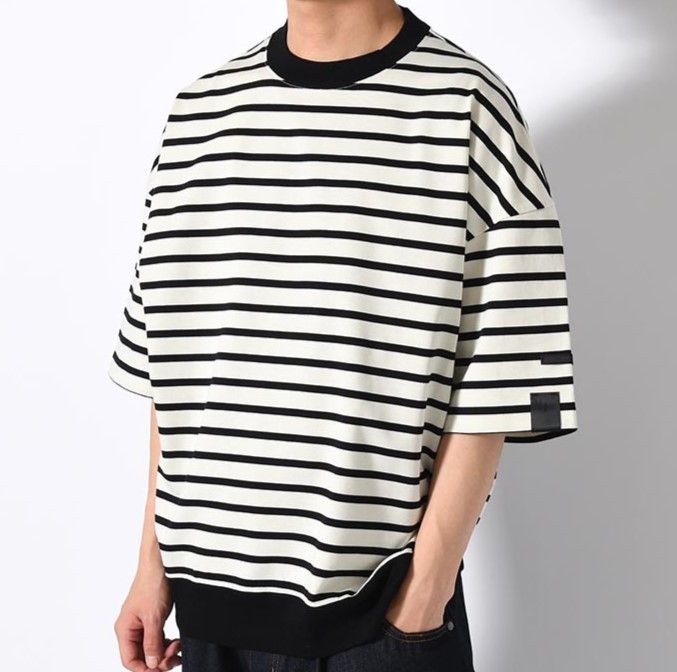 Other Other N.HOOLYWOOD B.D CREW BLACK Cotton T-shirt Cotton T-Shirts 9232-CP08-004 DUTY FREE for USA Size ONE SIZE - 3 Thumbnail