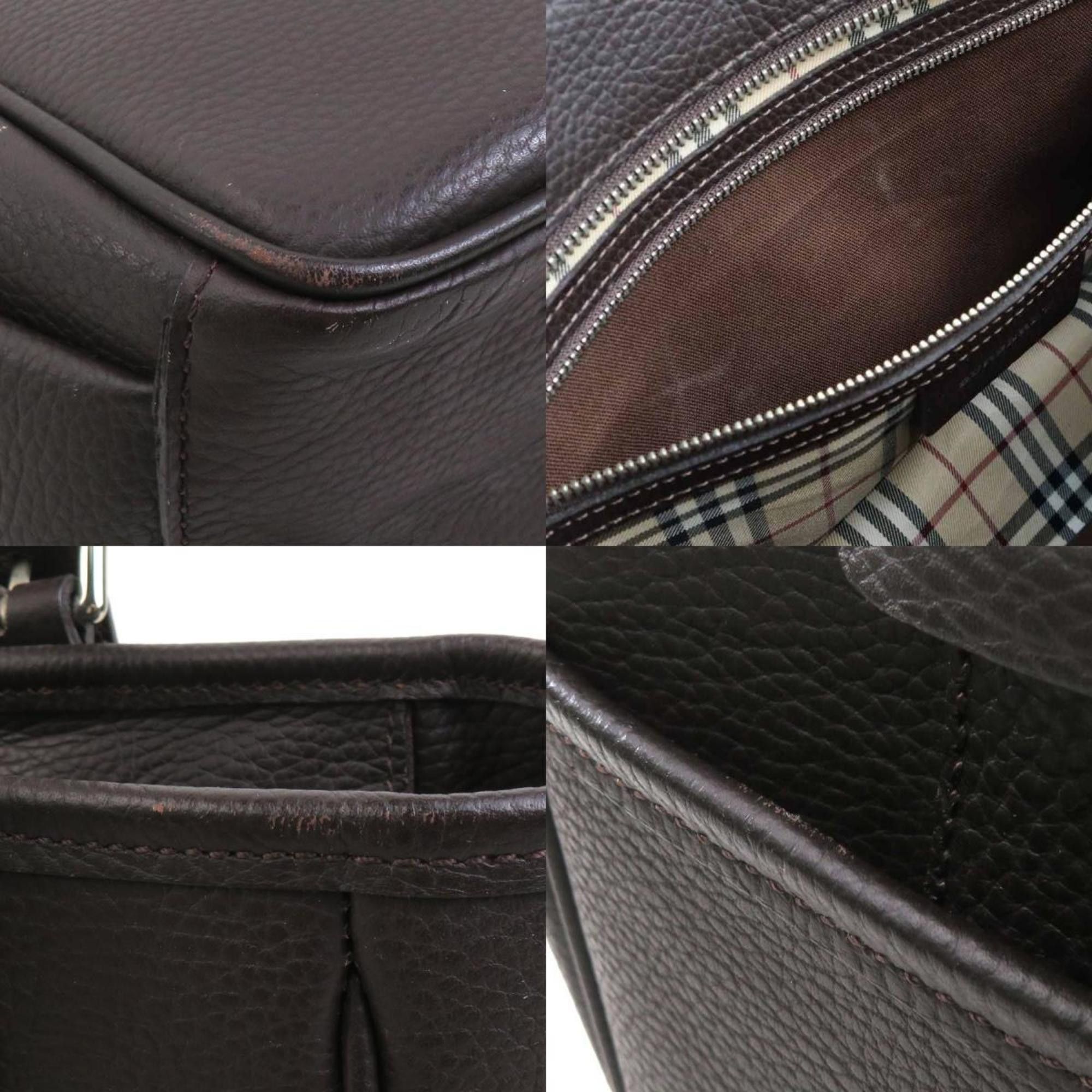 Burberry Burberry handbag, brown leather, women's, r10781a Size ONE SIZE - 3 Thumbnail
