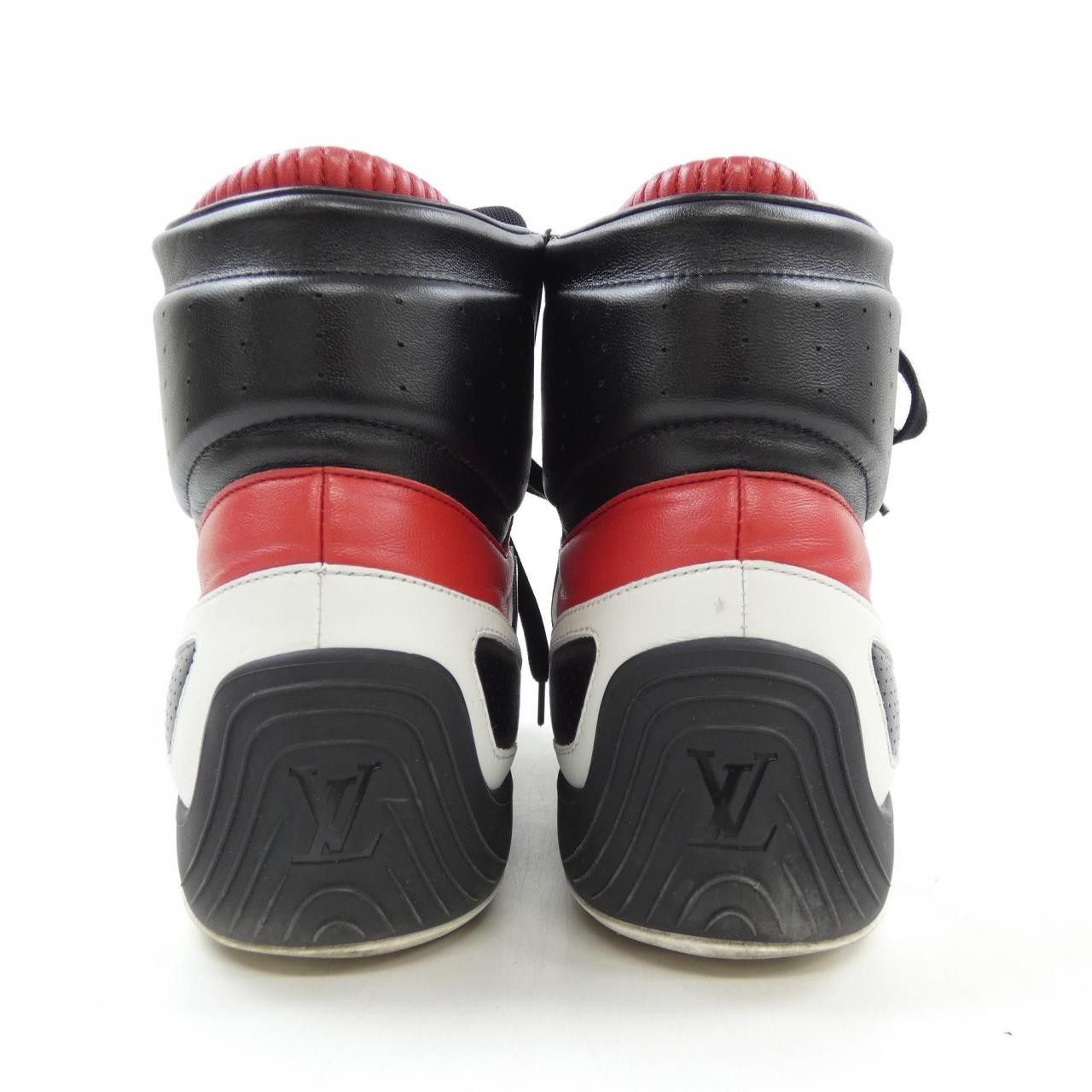 Louis Vuitton Louis Vuitton Louis Vuitton LV Footprint Racing Sneakers Leather Shoes DUTY FREE for USA Size ONE SIZE - 5 Thumbnail