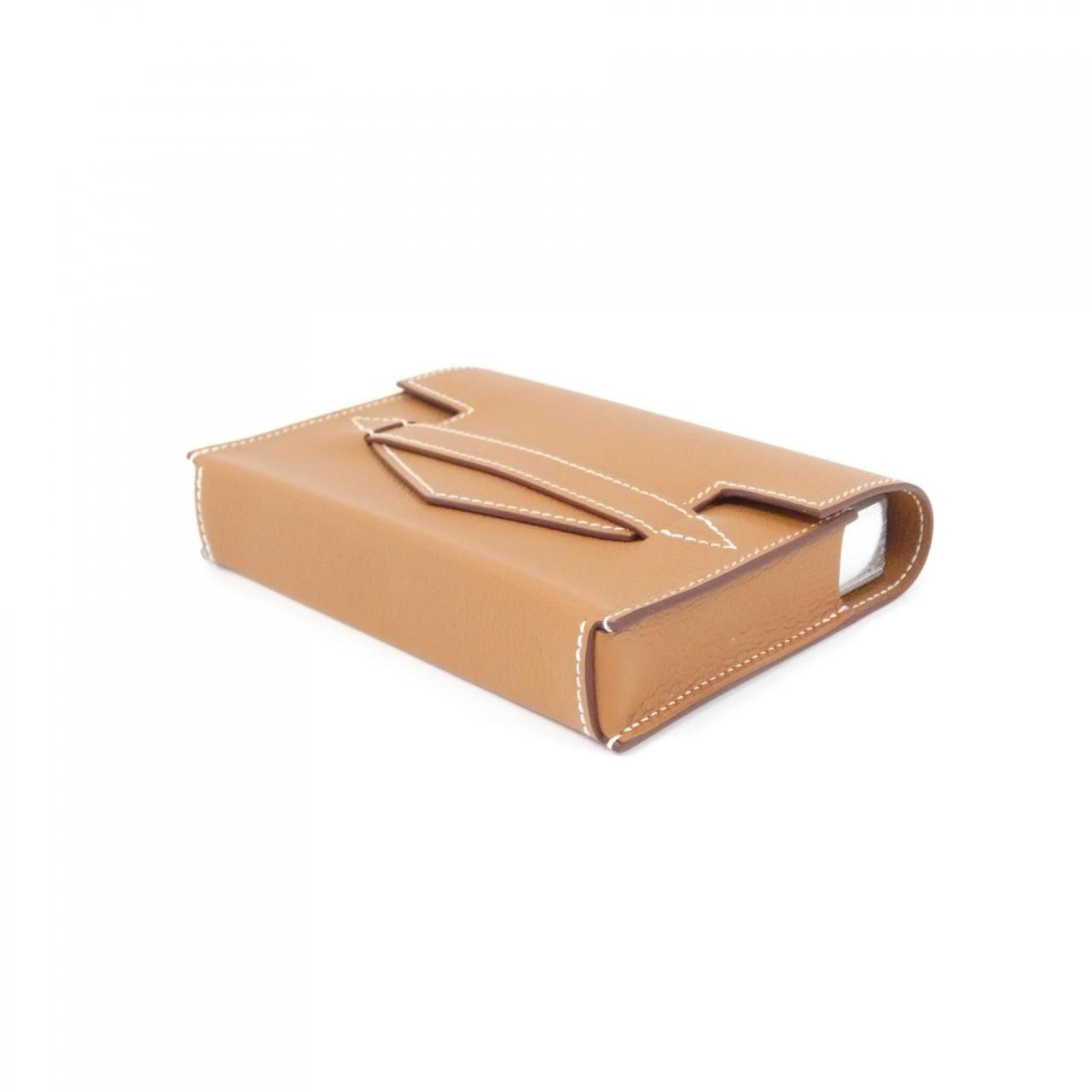 Hermes Hermes Hermes BRIDGE Evercolor Card Case Leather Card Case DUTY FREE for USA Size ONE SIZE - 3 Thumbnail