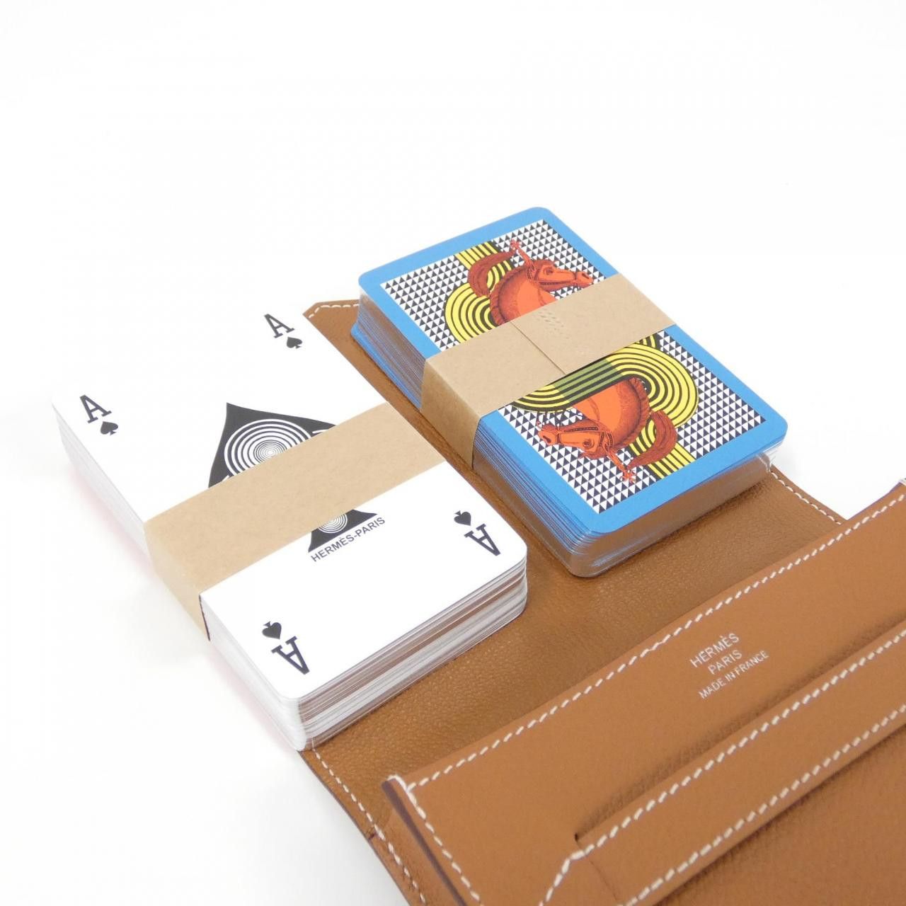 Hermes Hermes Hermes BRIDGE Evercolor Card Case Leather Card Case DUTY FREE for USA Size ONE SIZE - 6 Thumbnail