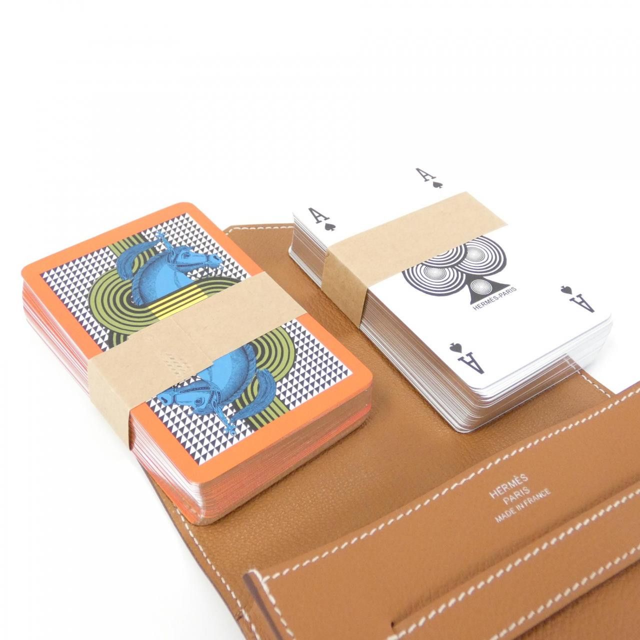 Hermes Hermes Hermes BRIDGE Evercolor Card Case Leather Card Case DUTY FREE for USA Size ONE SIZE - 5 Thumbnail