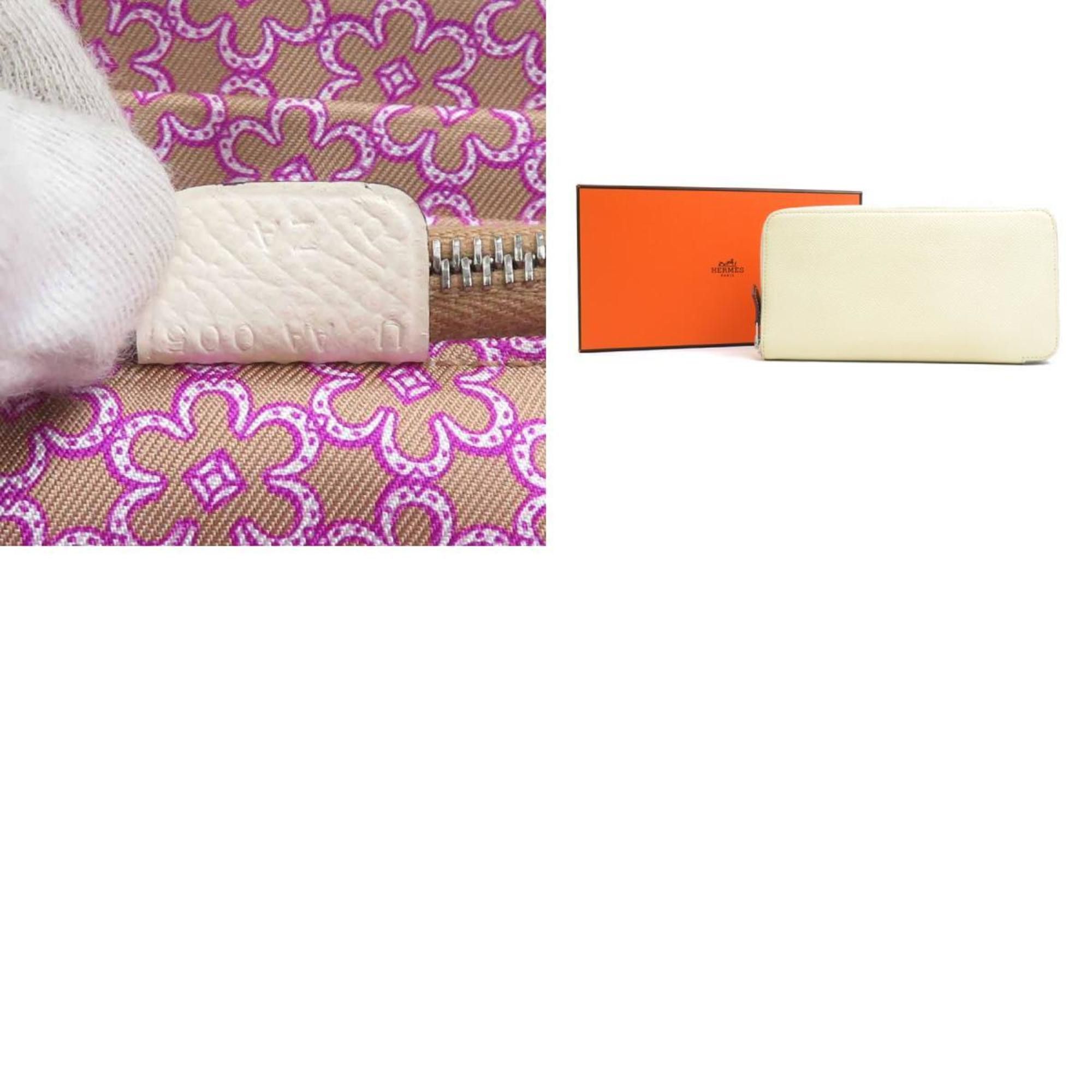 Hermes Hermes Hermès Azap Long Round Wallet, Silk-In, Epsom Leather, Men's and Women's, r10796a Size ONE SIZE - 5 Thumbnail