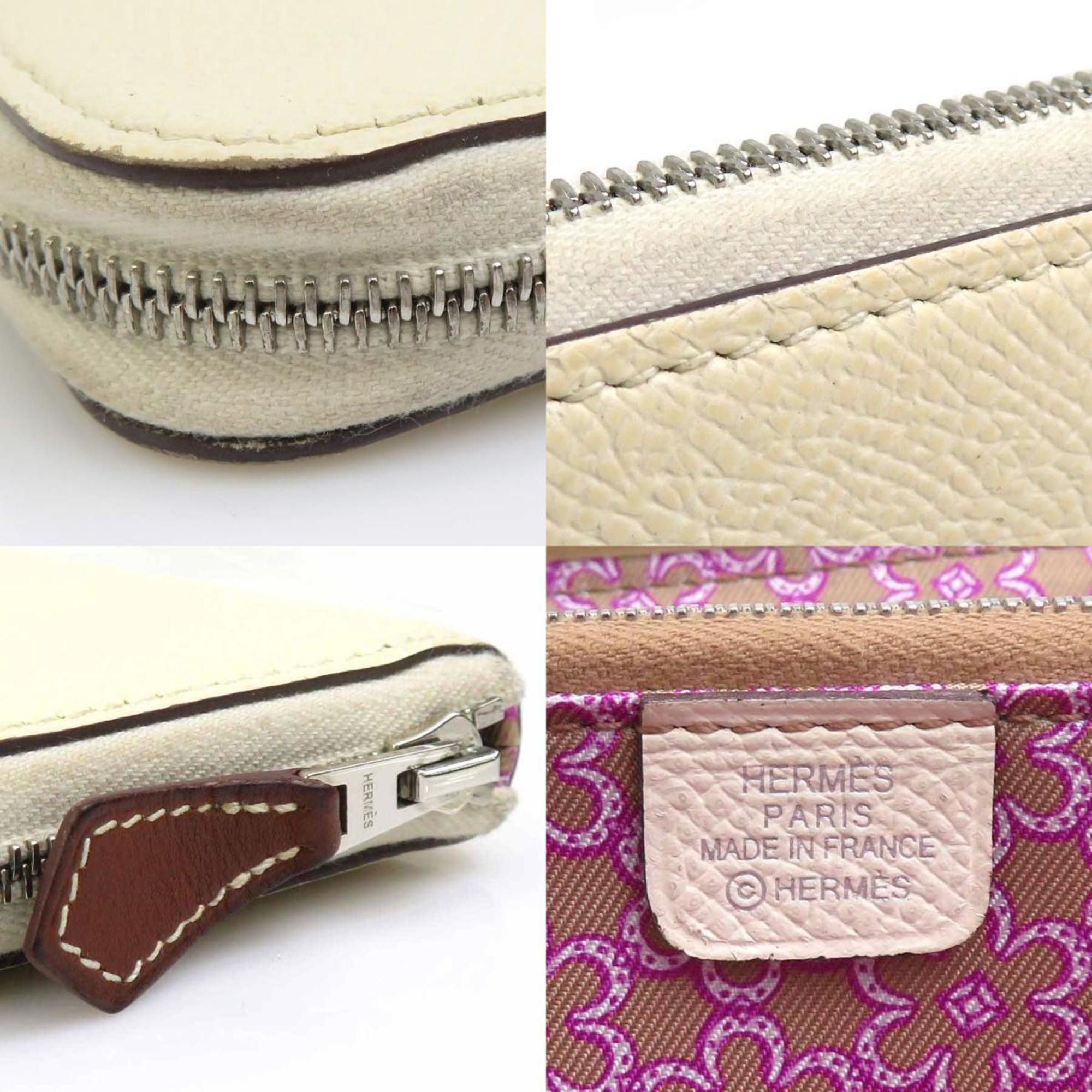 Hermes Hermes Hermès Azap Long Round Wallet, Silk-In, Epsom Leather, Men's and Women's, r10796a Size ONE SIZE - 4 Thumbnail