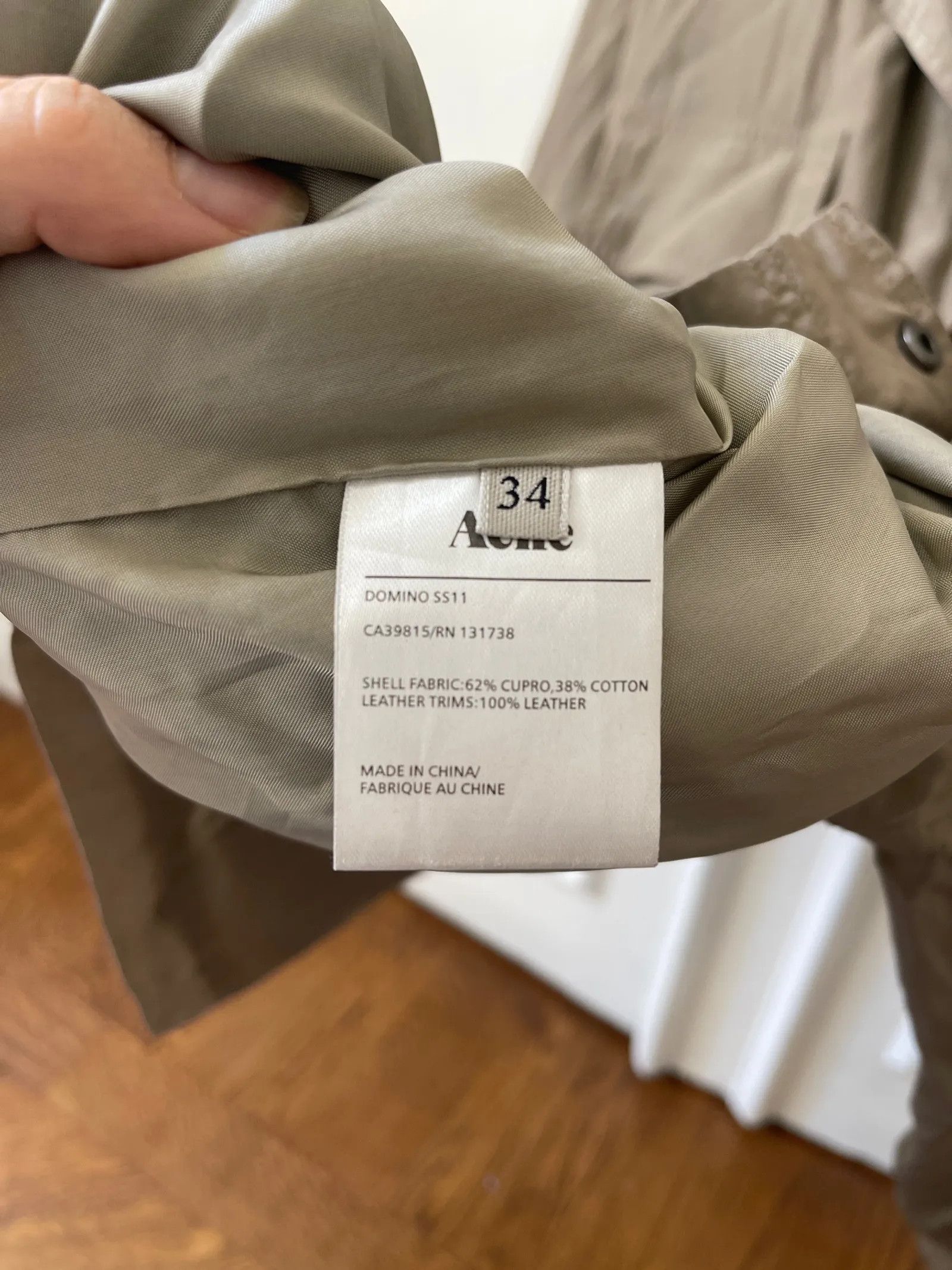 Acne Studios Acne Studios Jacket Size XS / US 0-2 / IT 36-38 - 4 Thumbnail