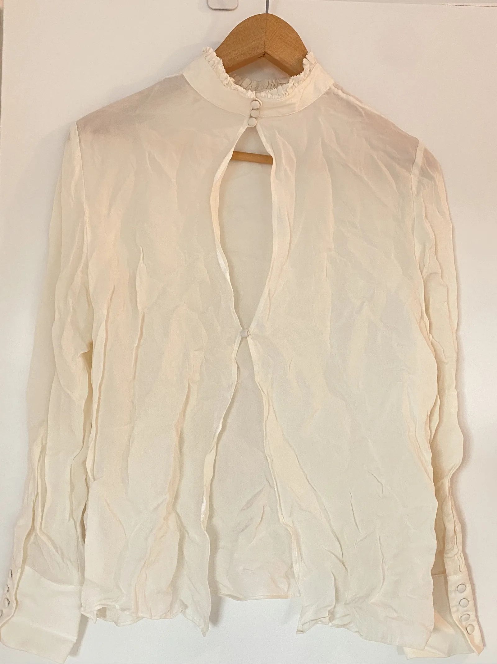Filippa K Filippa K Blus med krage Blouse Size S / US 4 / IT 40 - 4 Thumbnail